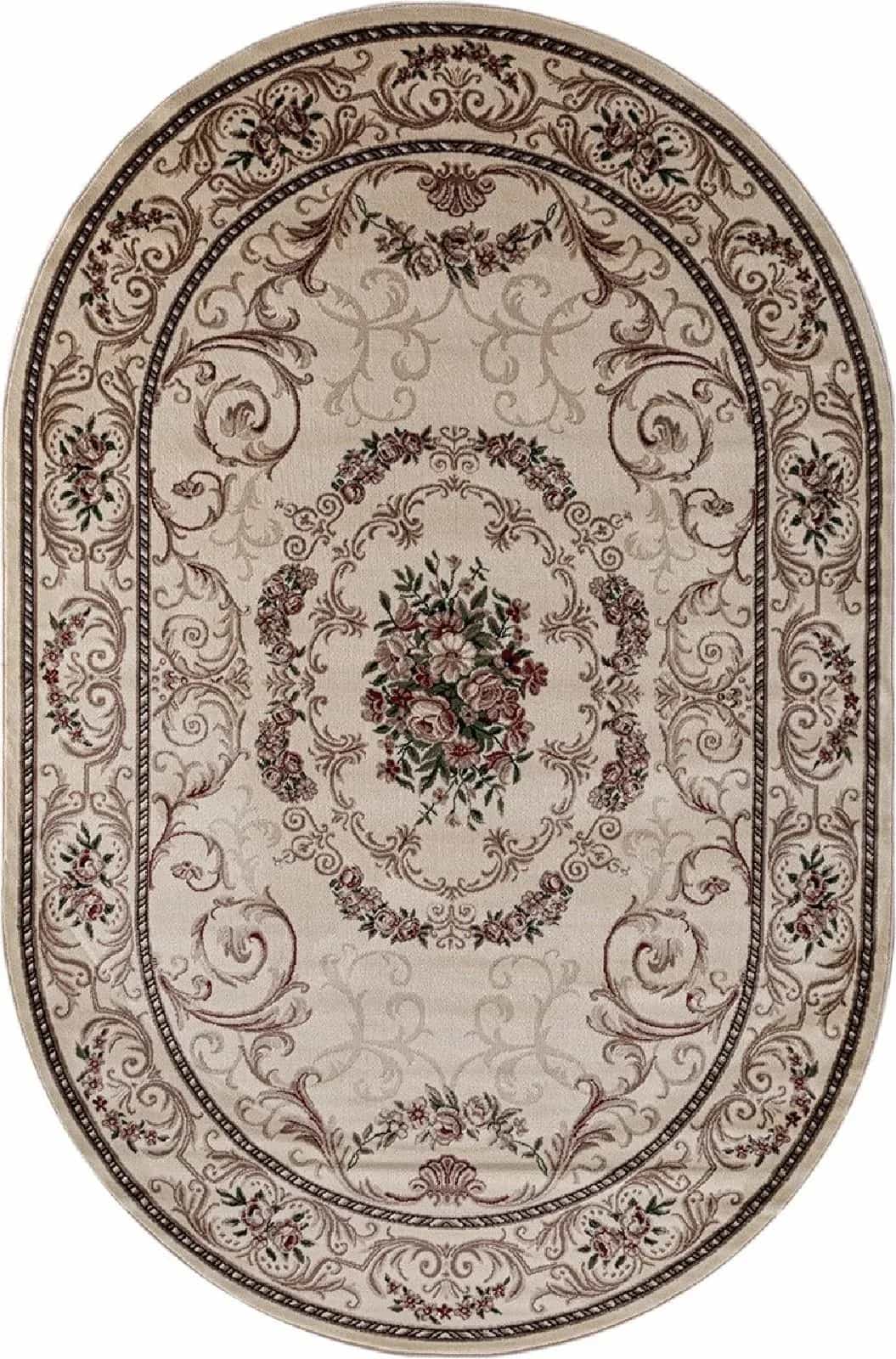 Ковер MERINOS COLIZEY d066 CREAM Овал Овал 2.5x3.5м