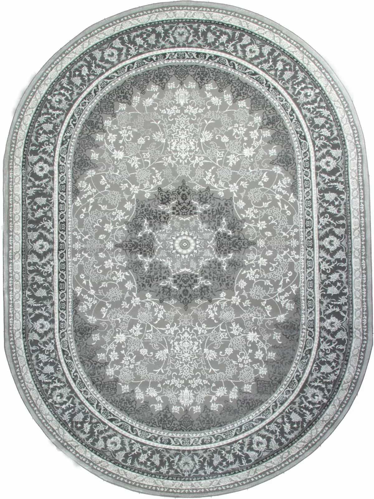 Ковер Ковер Классический KARMEN HALI ARMINA GA007G GREY / GREY Овал 2x2.9м
