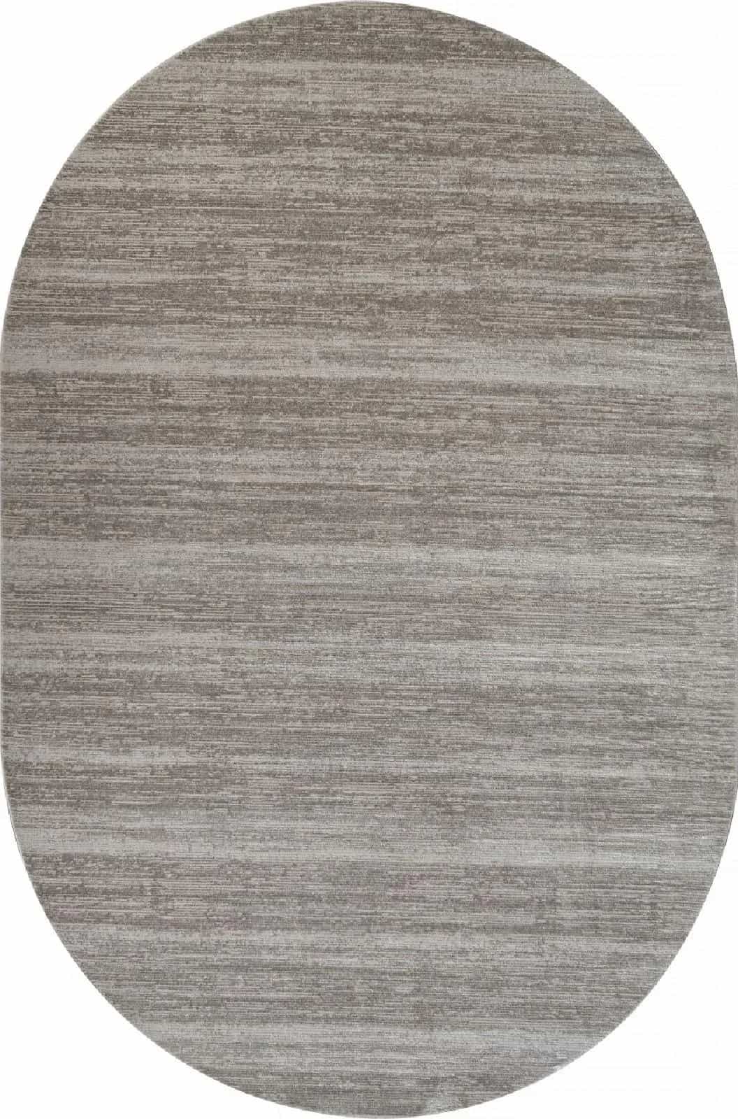 Ковер KARMEN HALI NENSI GL092A BROWN / BROWN Овал Овал 0.78x1.5м