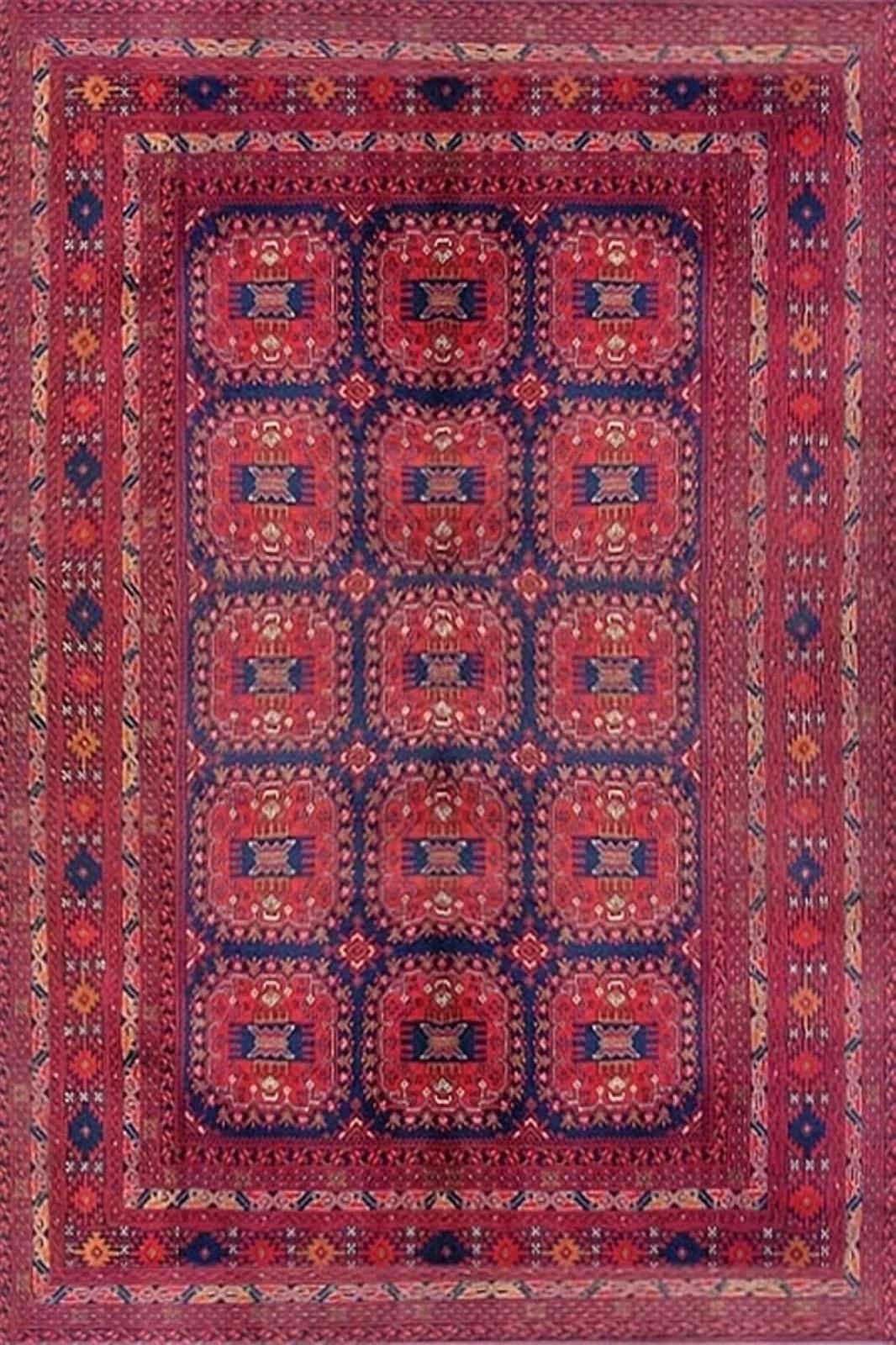 Афганский ковер ручной работы Чуби 195 2.02x2.98м