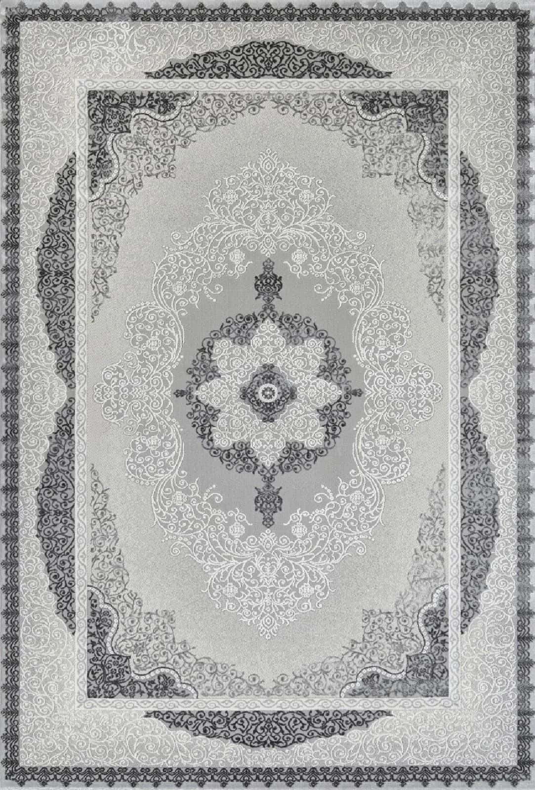 Ковер Ковер KARMEN HALI NENSI GL074G GREY / GREY 2x5м