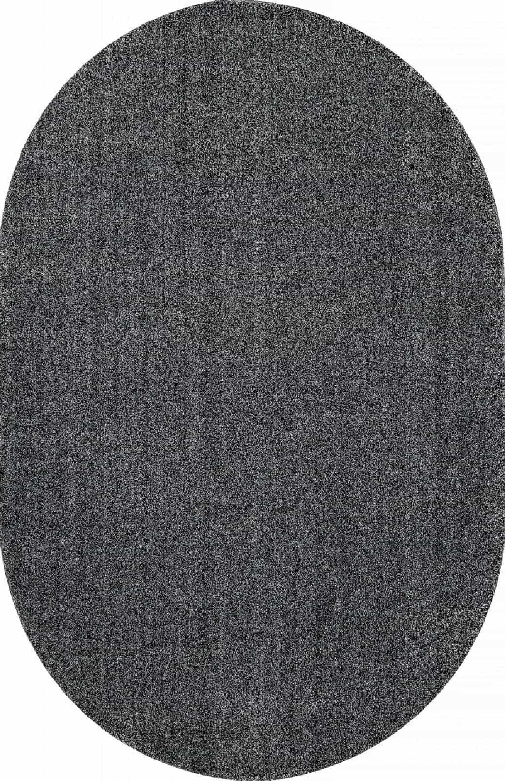 Ковер MERINOS SOFIA t600 BLACK Овал Овал 2.5x3.5м