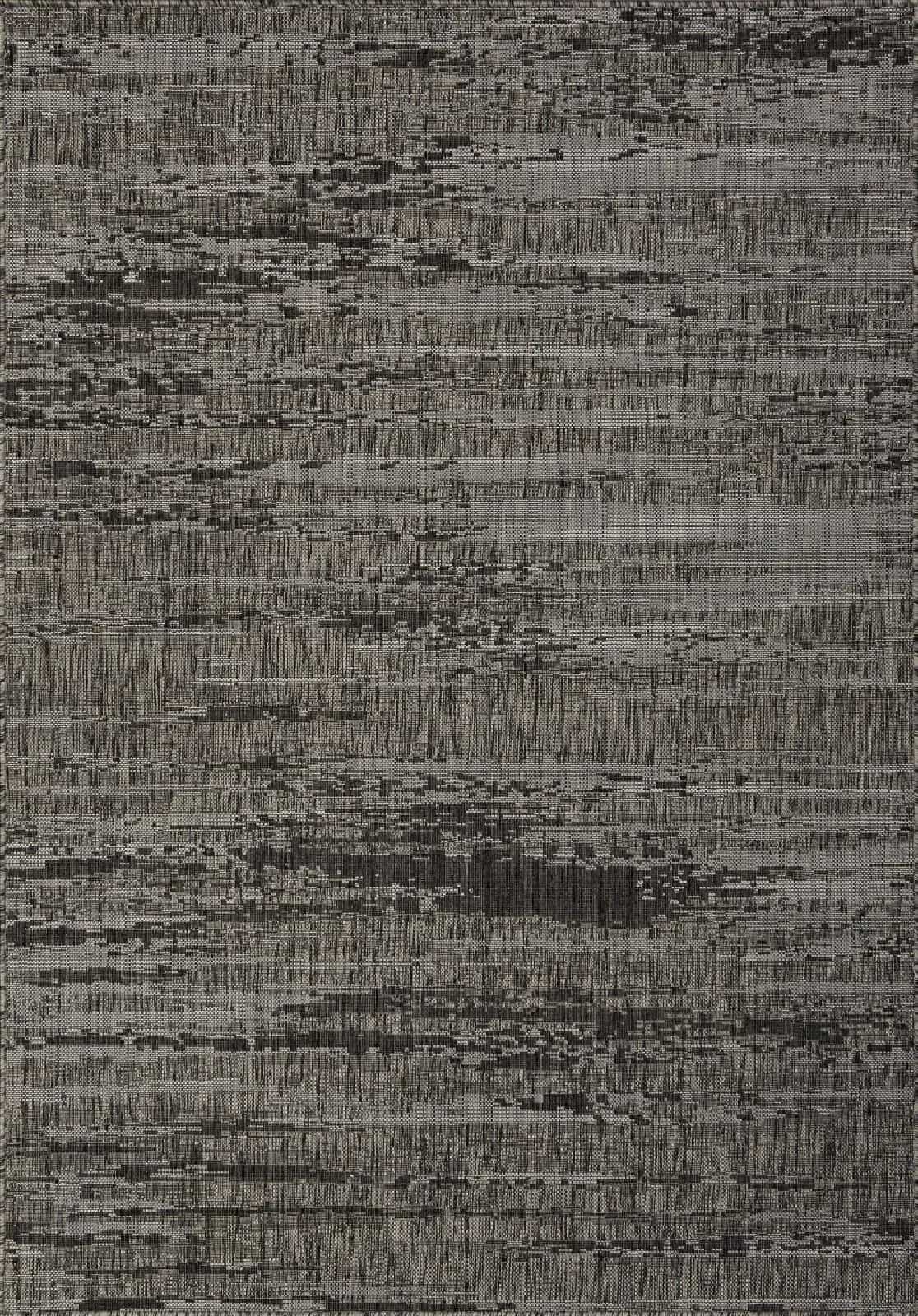 Ковер Ковер Современный MERINOS KAIR S143 BLACK-GRAY 1.6x2.3м