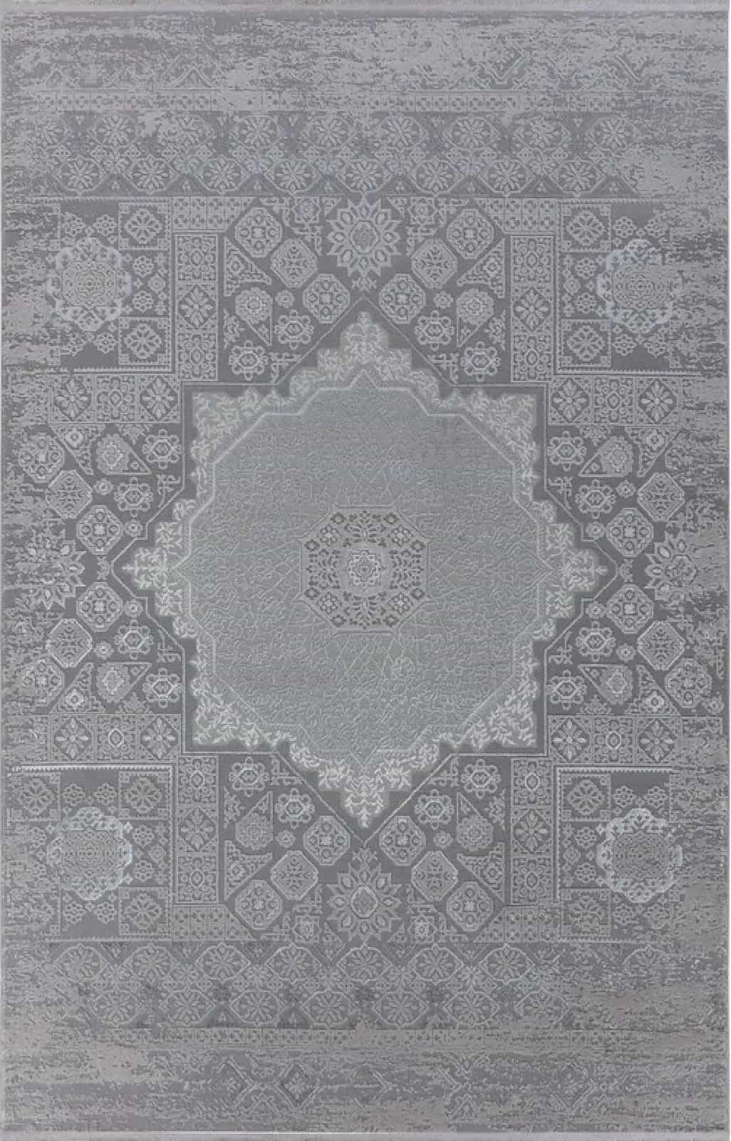Ковер OZ KAPLAN Leonidas B0759A Silver-Grey 2.4x3.4м