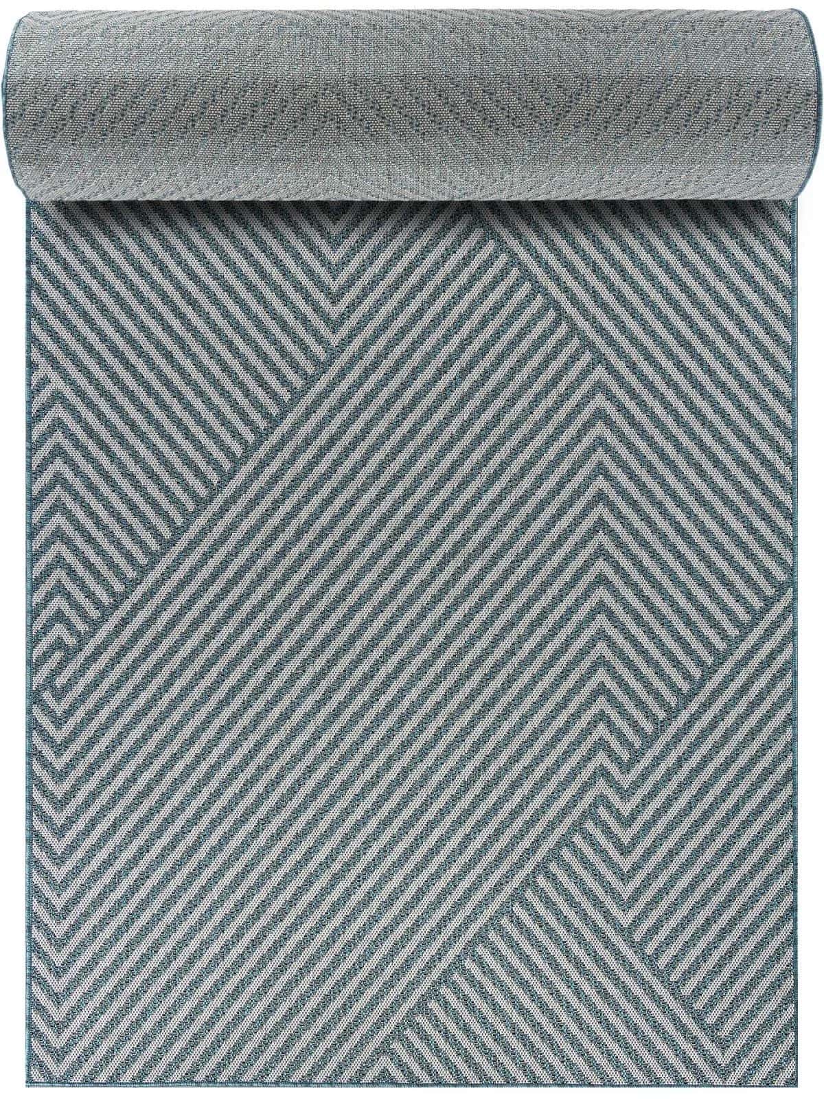 Дорожка Дорожка Современный MERINOS KAIR S147 BLUE 25м