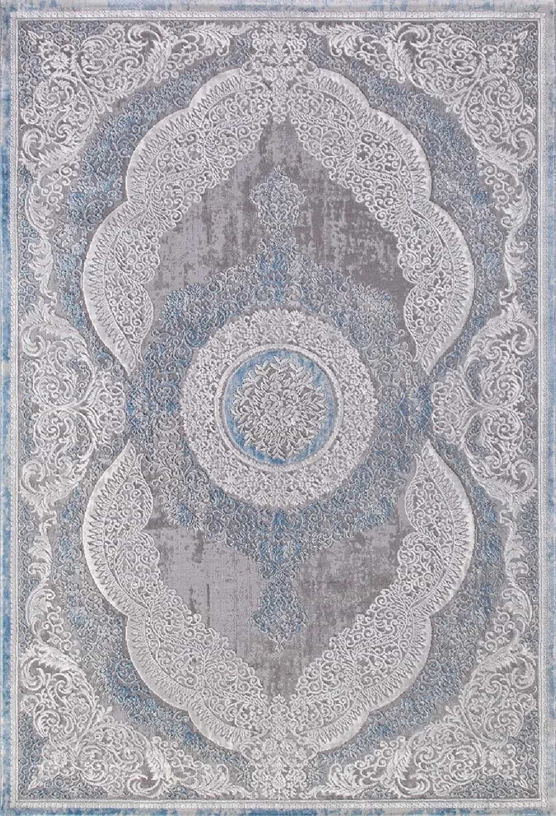 Ковер KARMEN HALI ARMINA 03880A BLUE / BLUE 1.6x3м