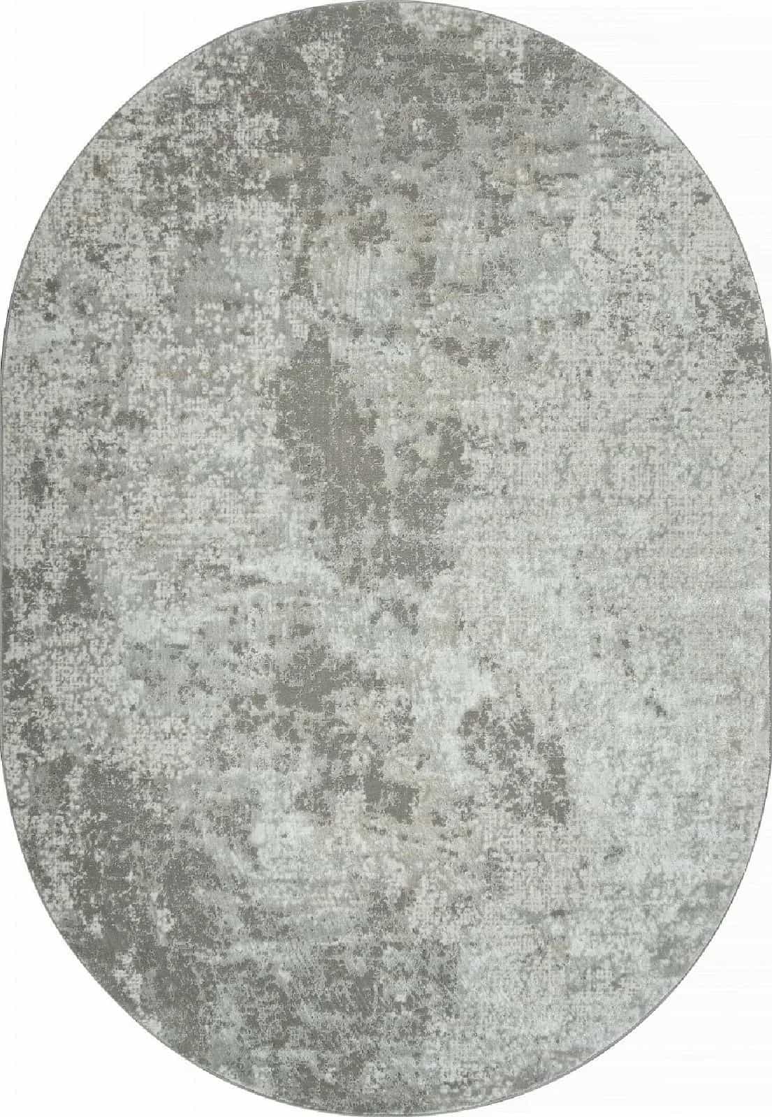 Ковер MERINOS SIRIUS F195 GRAY Овал Овал 1x2м