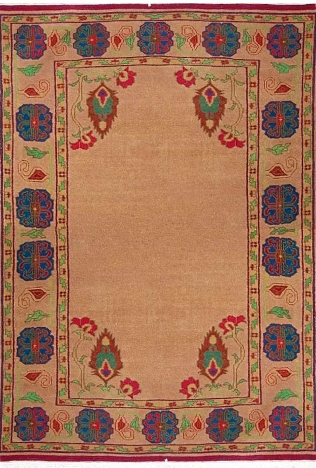 Кавказский ковер ручной работы Бешир 1.23x1.99м