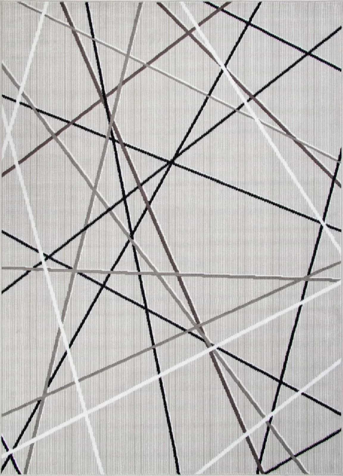 Ковер Ковер Современный MERINOS SILVER F395 GRAY 3x4м