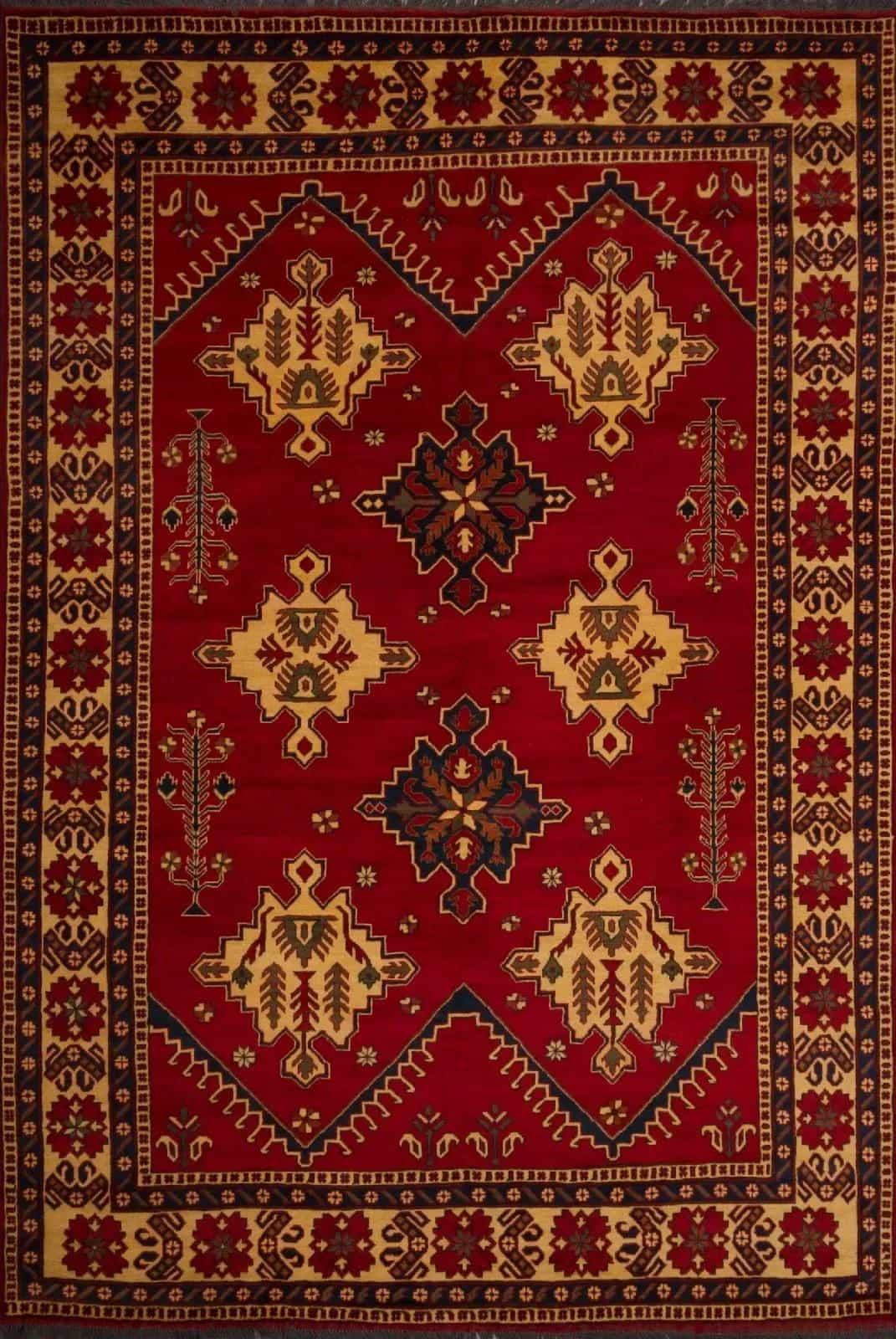 Пакистанский ковер ручной работы Меринос 2.14x3.01м