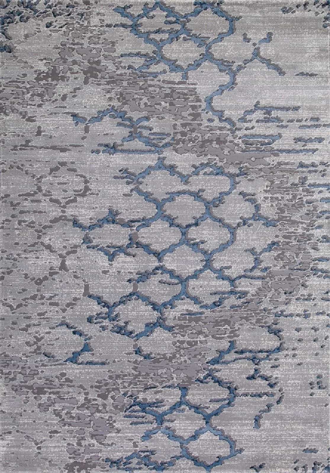 Ковер KARMEN HALI ARMINA 03854A BLUE / BLUE 0.8x1.5м