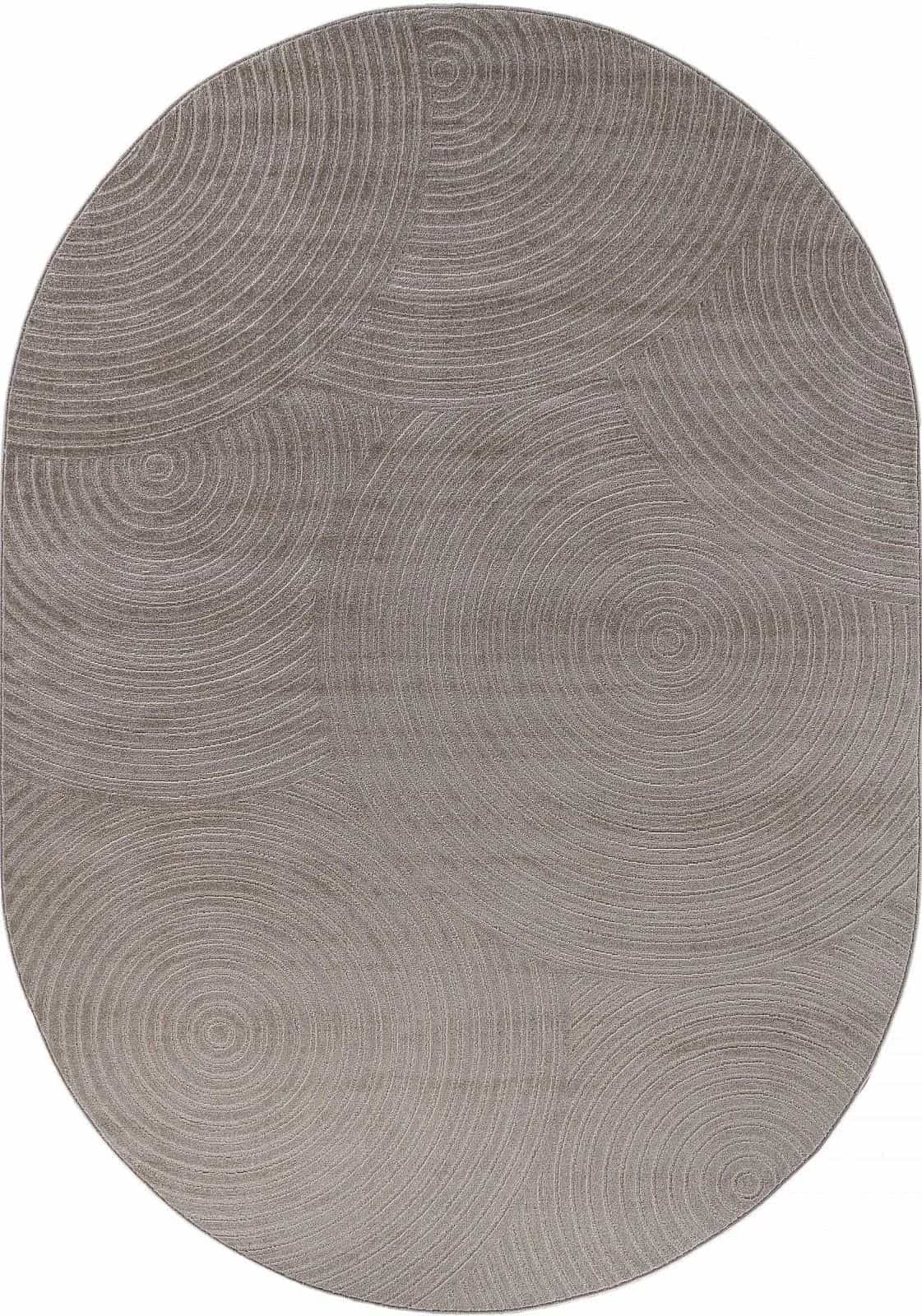 Ковер Ковер MERINOS DIOS F410 LIGHT BEIGE Овал 1.6x2.3м