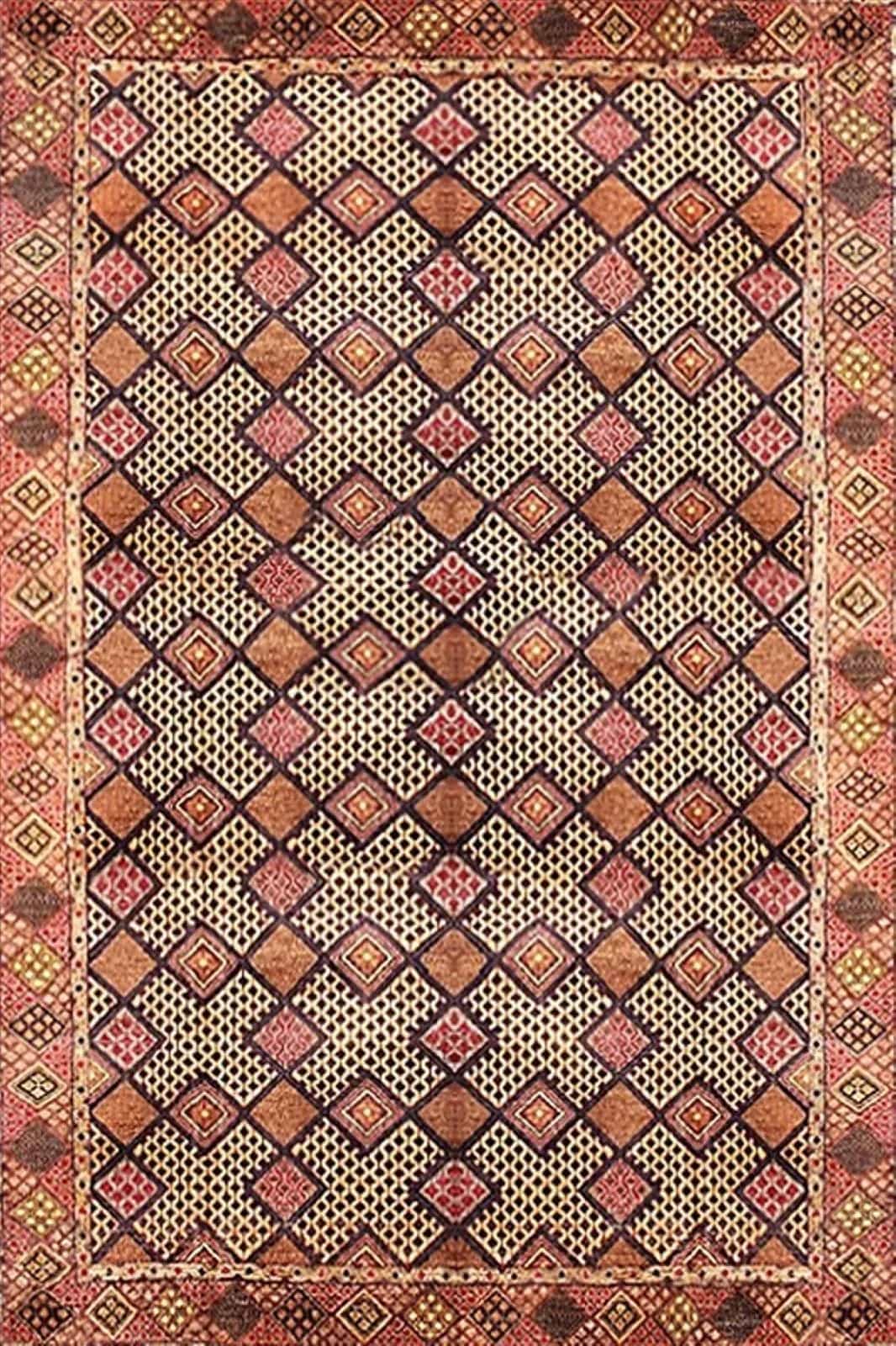 Афганский ковер ручной работы Файн 2.22x3.01м