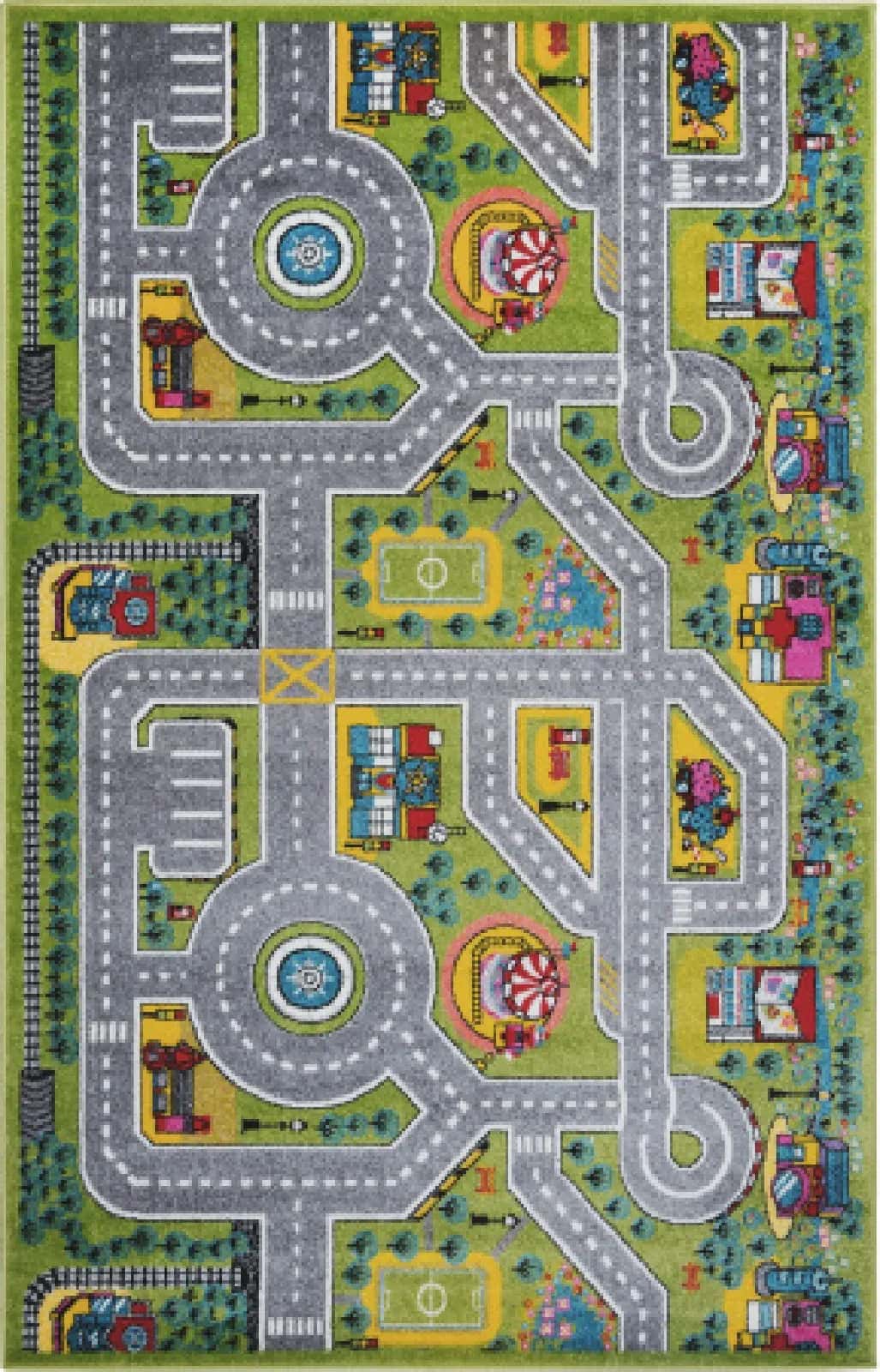 Ковер MERINOS ART KIDS LM11 GREEN 1x1.5м
