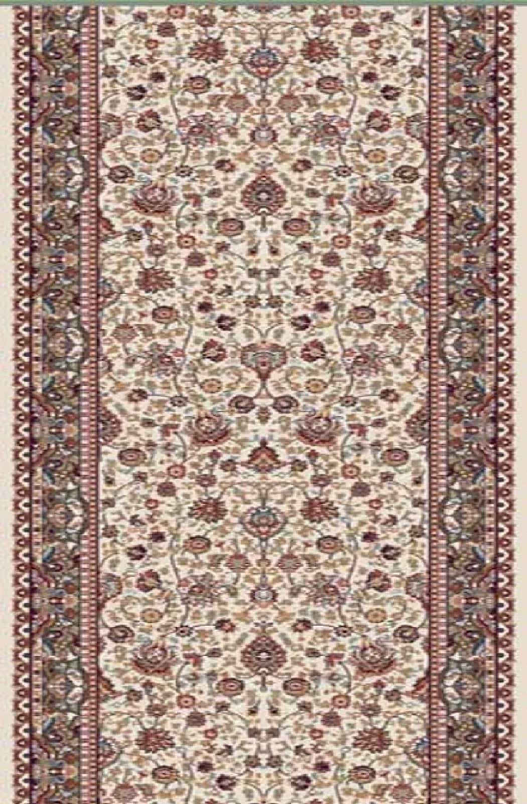 Дорожка MERINOS SHAHREZA d203 CREAM-BROWN 2.3м