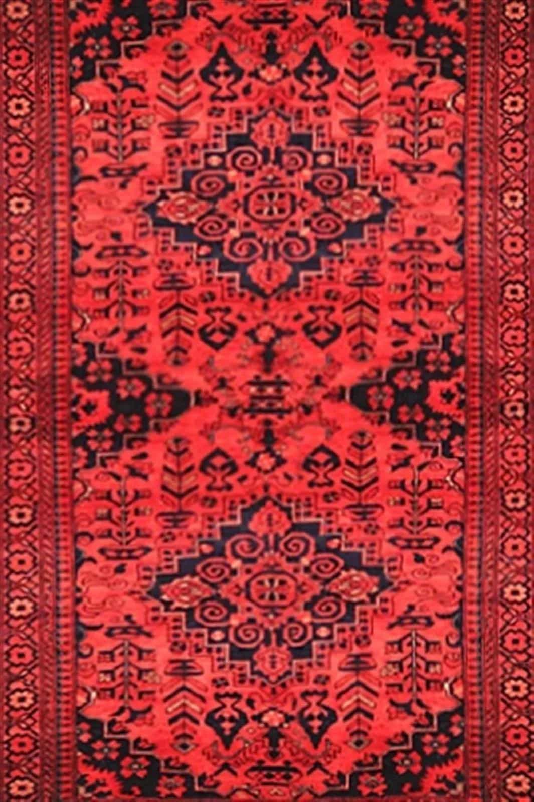 Афганский ковер ручной работы Белжик 0.8x1.97м