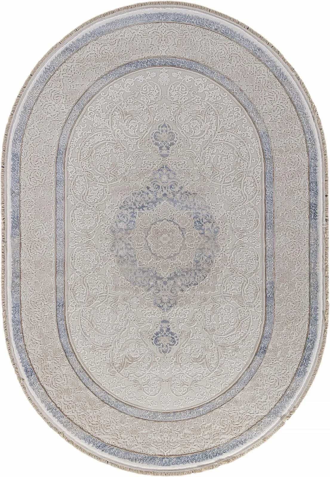 Ковер Ковер Классический DURKAR Jasmine 30950U CREAM / CREAM Овал Овал 2x2.9м