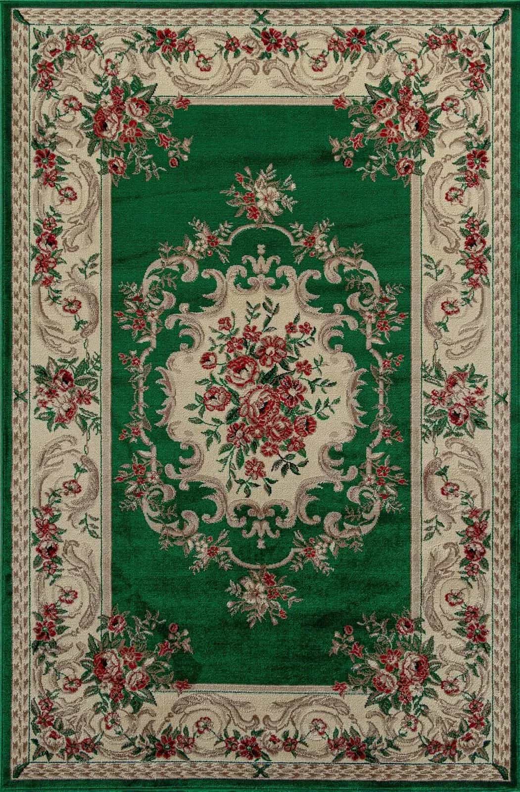 Ковер MERINOS COLIZEY d057 GREEN 0.8x1.5м