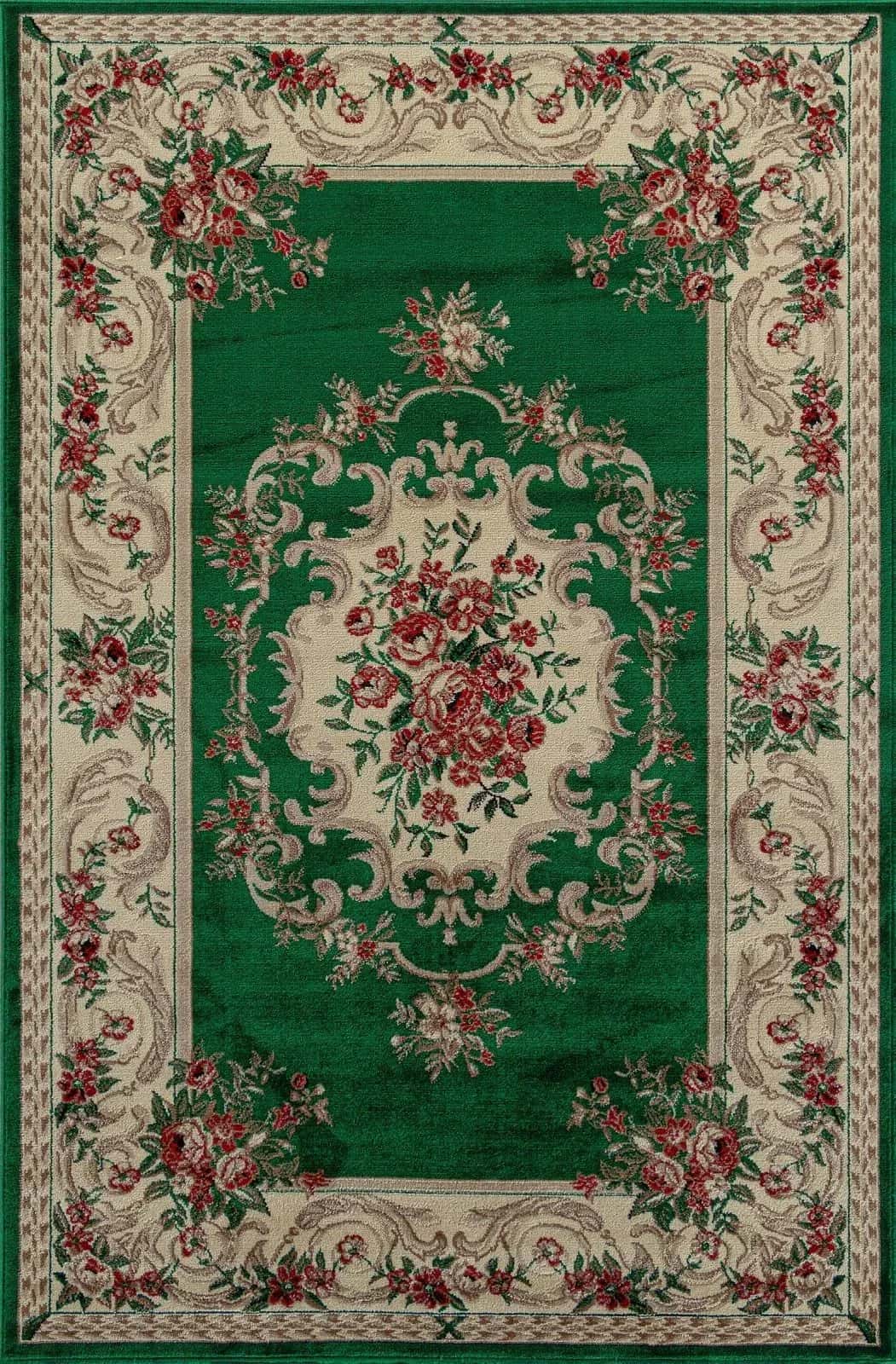 Ковер MERINOS COLIZEY d057 GREEN 1.5x3м