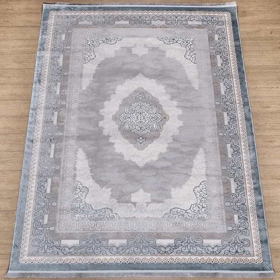 Ковер Karmen hali Ascona 4112A ACIK MAVI FLOS / ACIK MAVI FLOS 1x2м