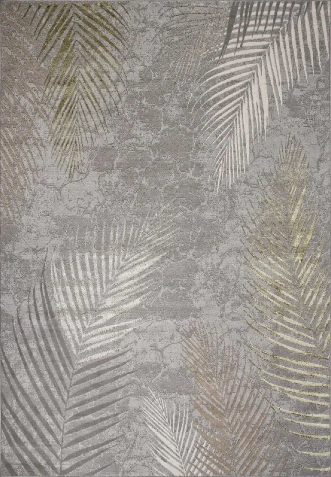 Ковер MERINOS LIMAN F167 GRAY-GREEN 0.8x1.5м