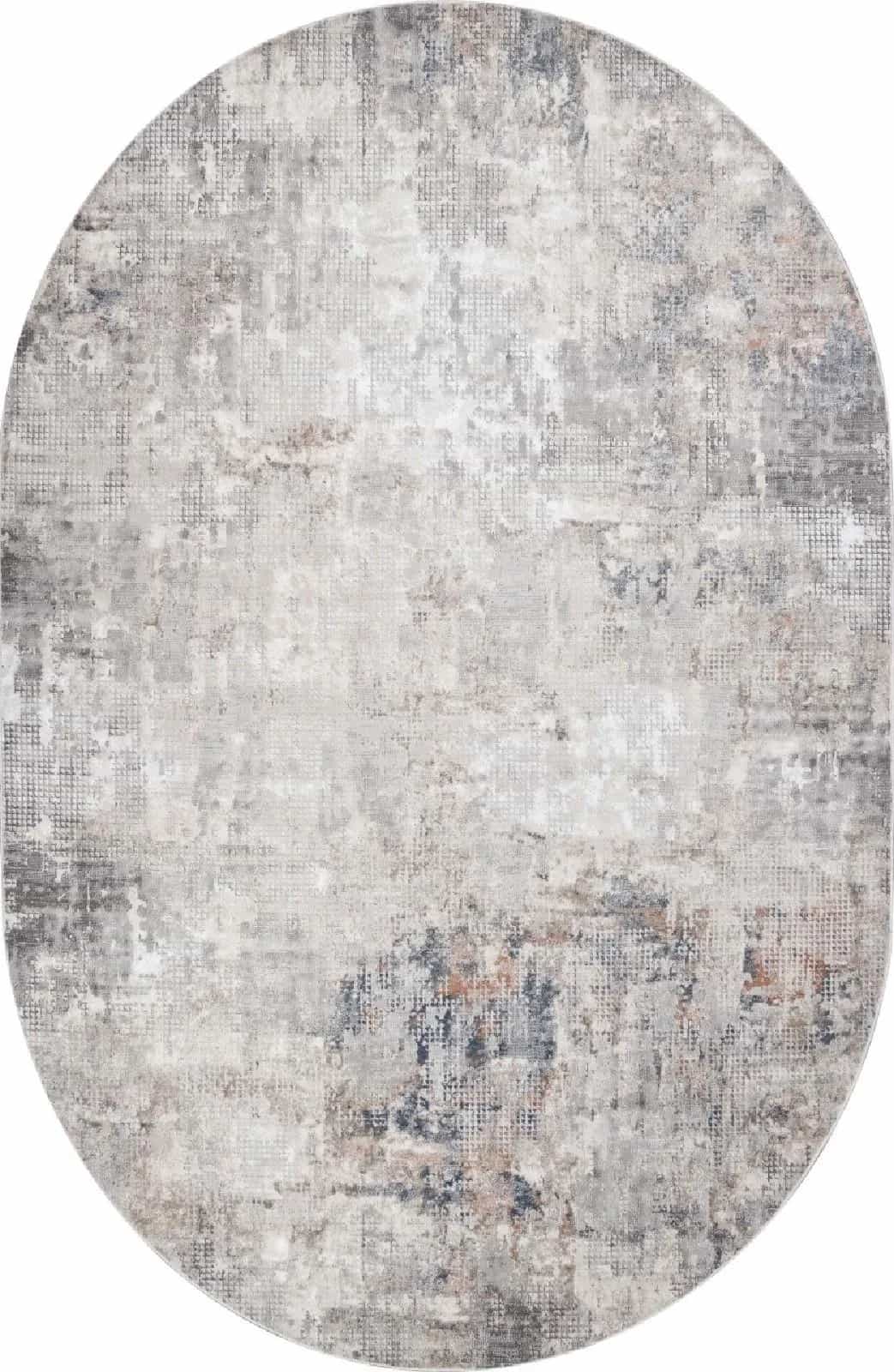 Ковер Ковер Современный ARTEMIS KIRKE 02950A BLUE / BEIGE Овал Овал 2x2.9м