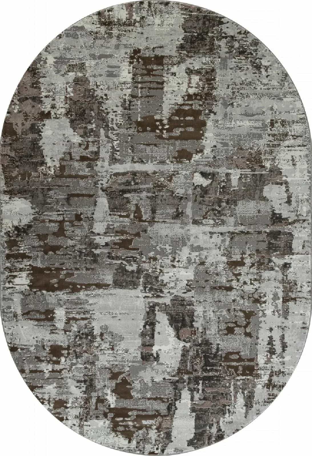 Ковер MERINOS GRAFF F238 GRAY-BEIGE Овал Овал 2x4м