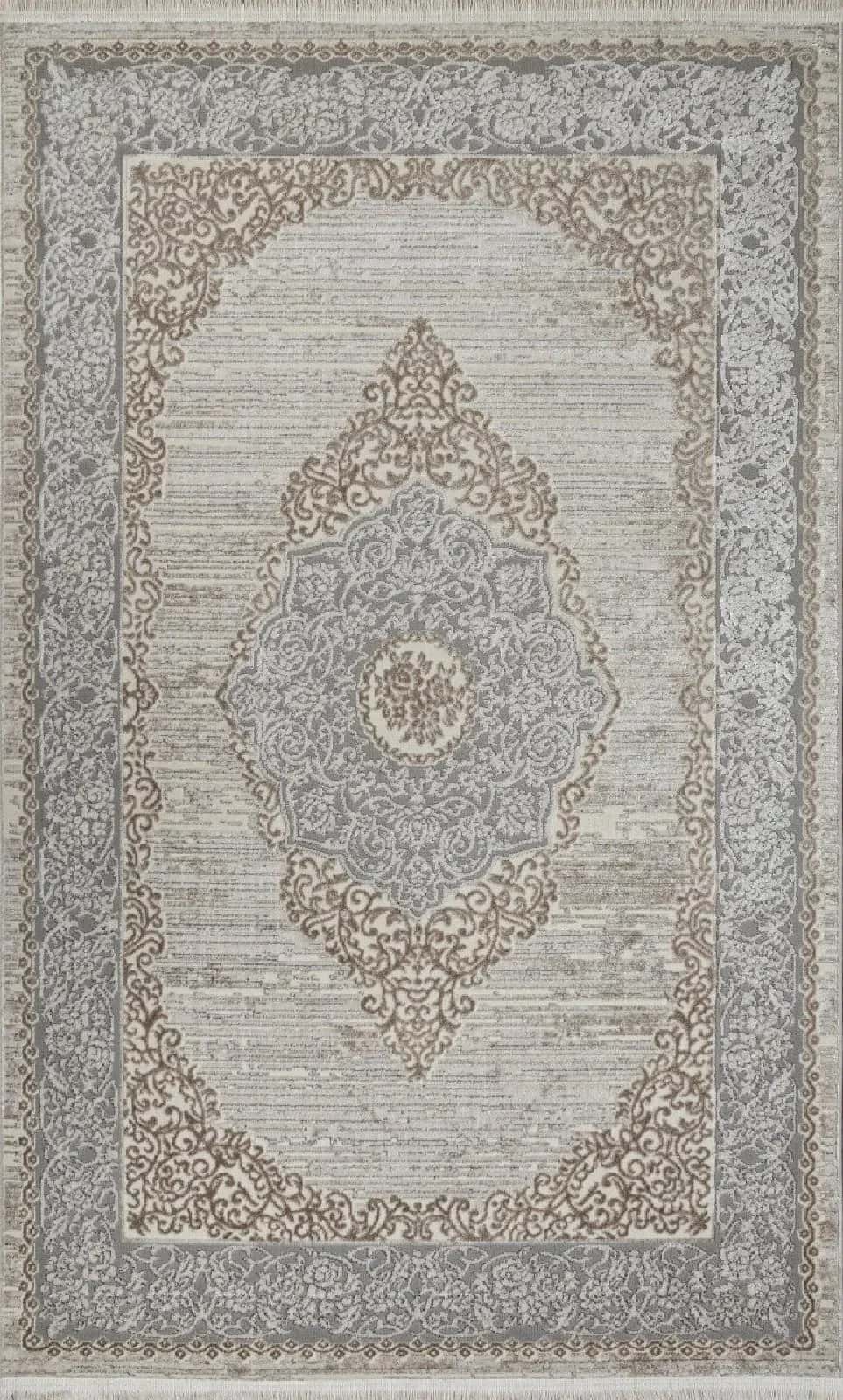 Ковер Ковер Классический KARDELEN MARMARIS 26913A GRY / D.BEIGE 1.92x5м