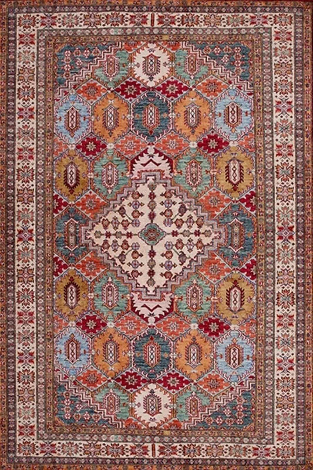 Пакистанский ковер ручной работы Казах 1.76x2.7м