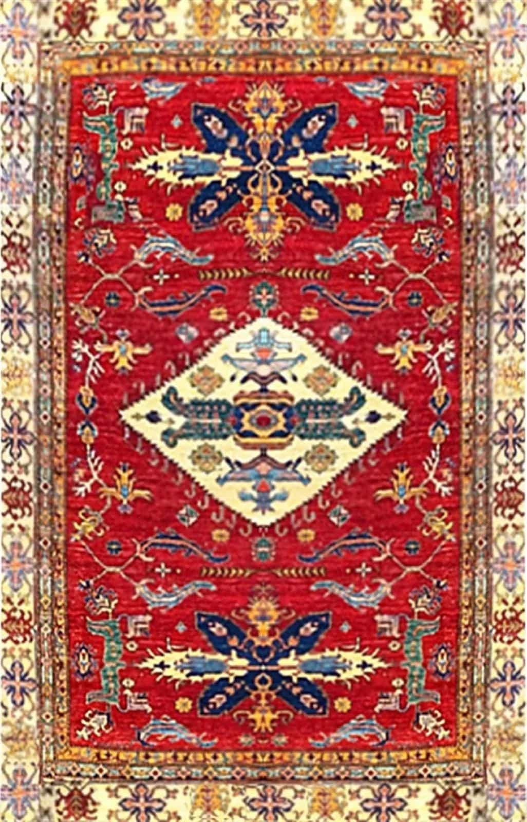 Афганский ковер ручной работы Казах 2.44x3.11м