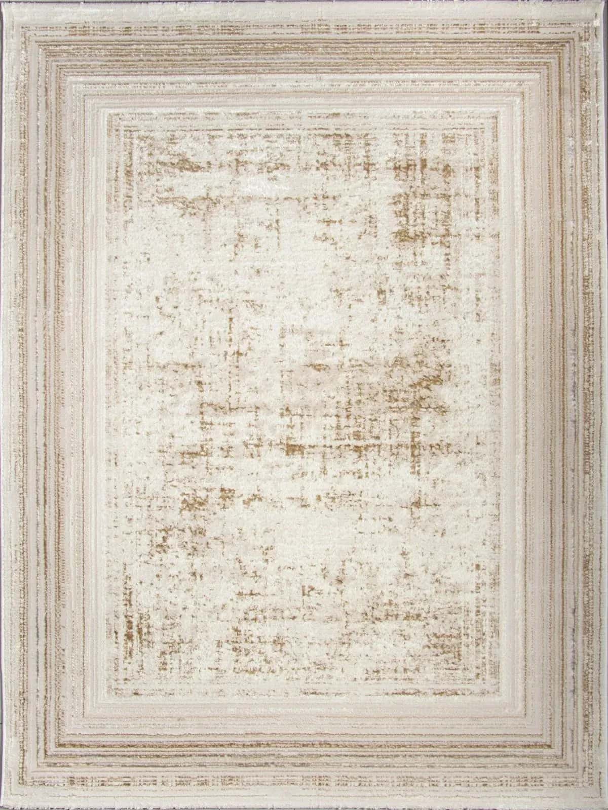 Ковер Ковер ALFA CARPET DALIDA 20809A L.BEIGE / WHITE 1x2м