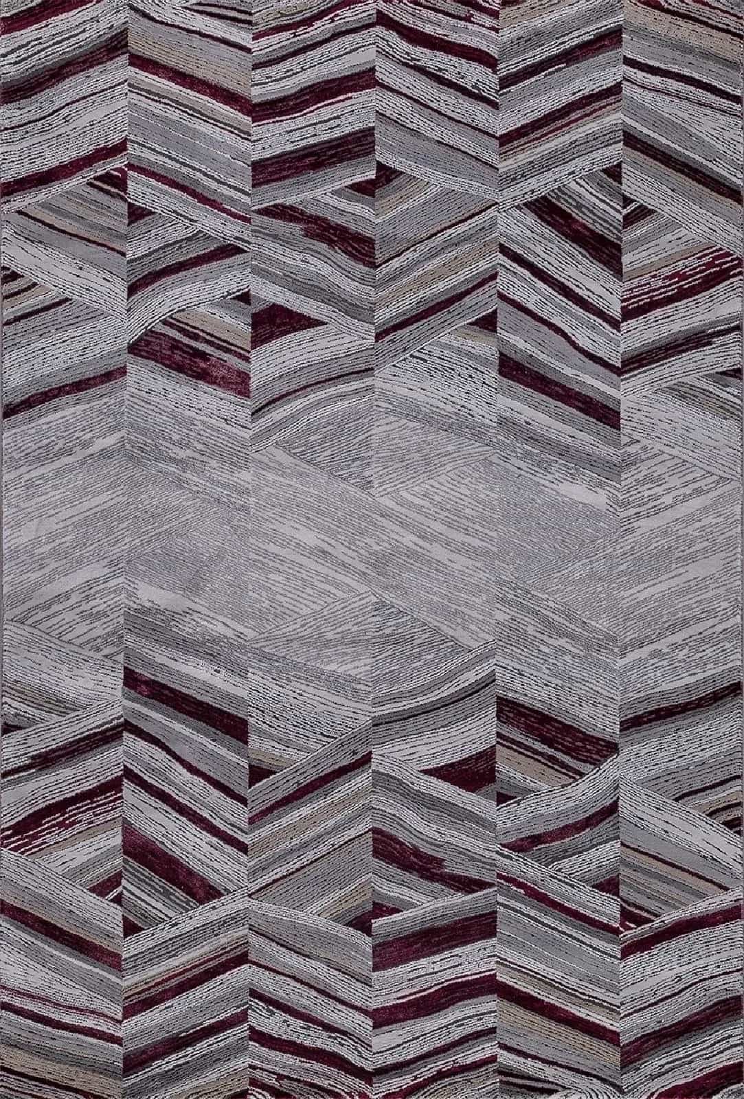 Ковер MERINOS GRAND 33377 950 GREY / PURPLE 3x4м