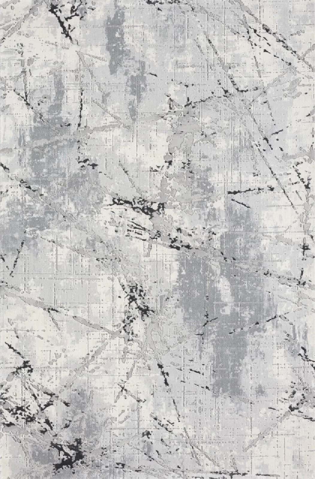 Ковер KARMEN HALI NENSI GL039G GREY / GREY 2x5м