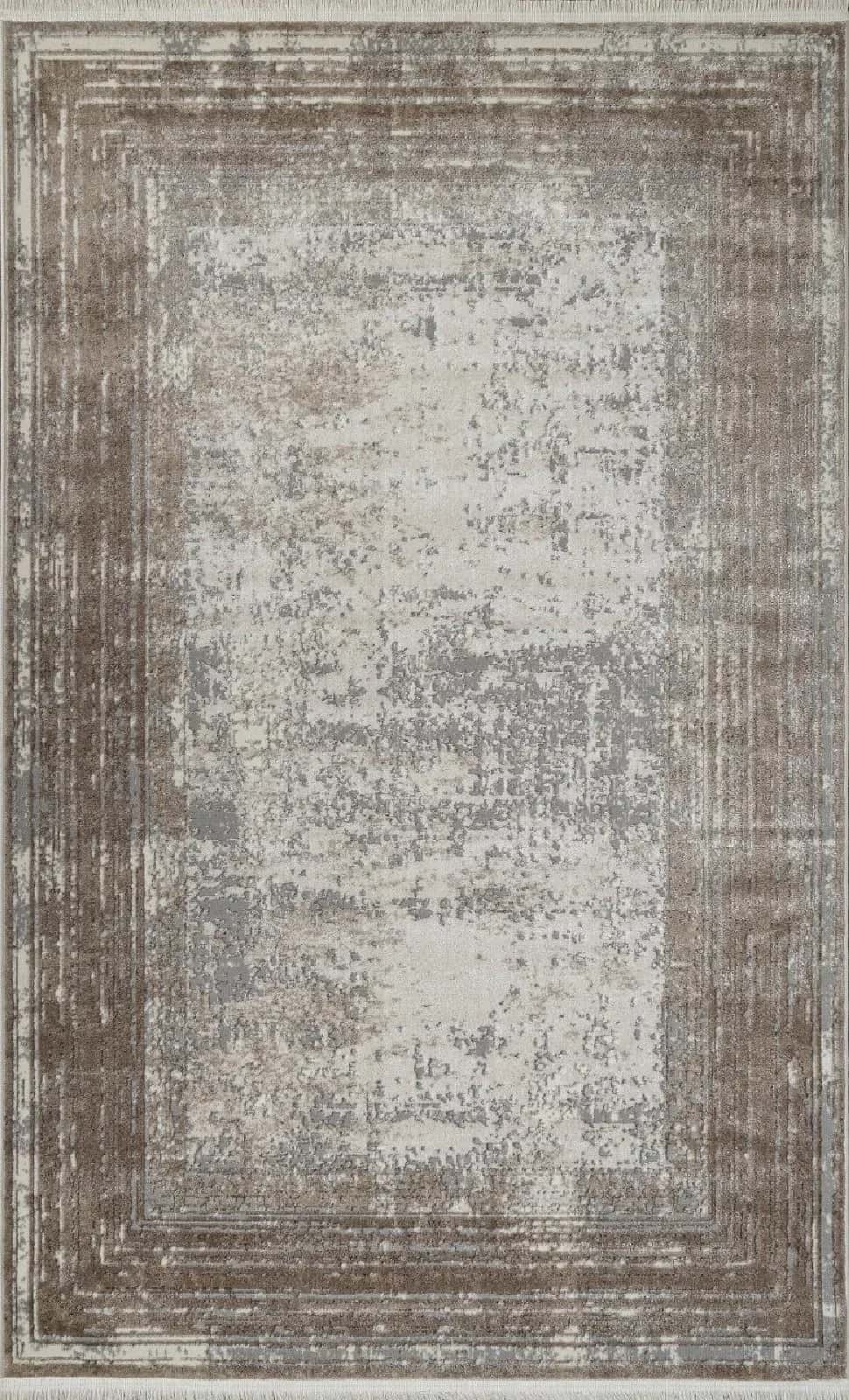 Ковер Ковер Современный KARDELEN MARMARIS 26927A GRY / D.BEIGE 1.92x5м