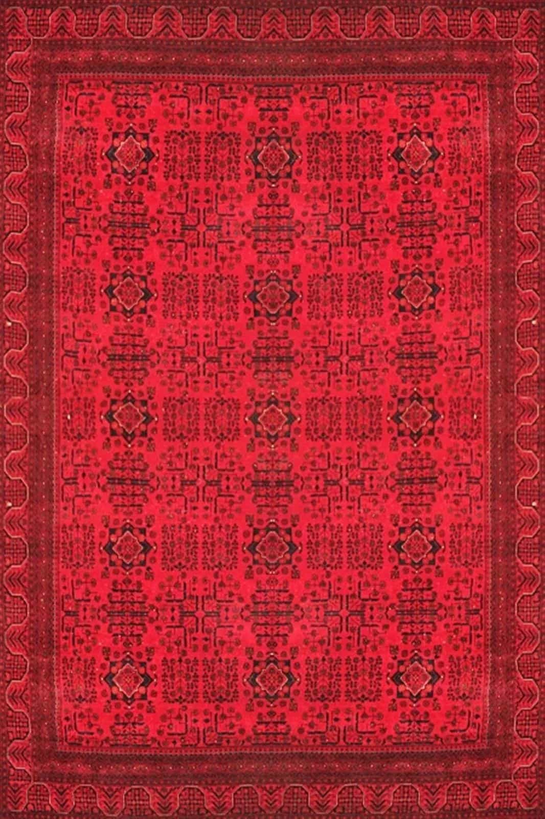 Афганский ковер ручной работы Белжик 1.98x2.85м