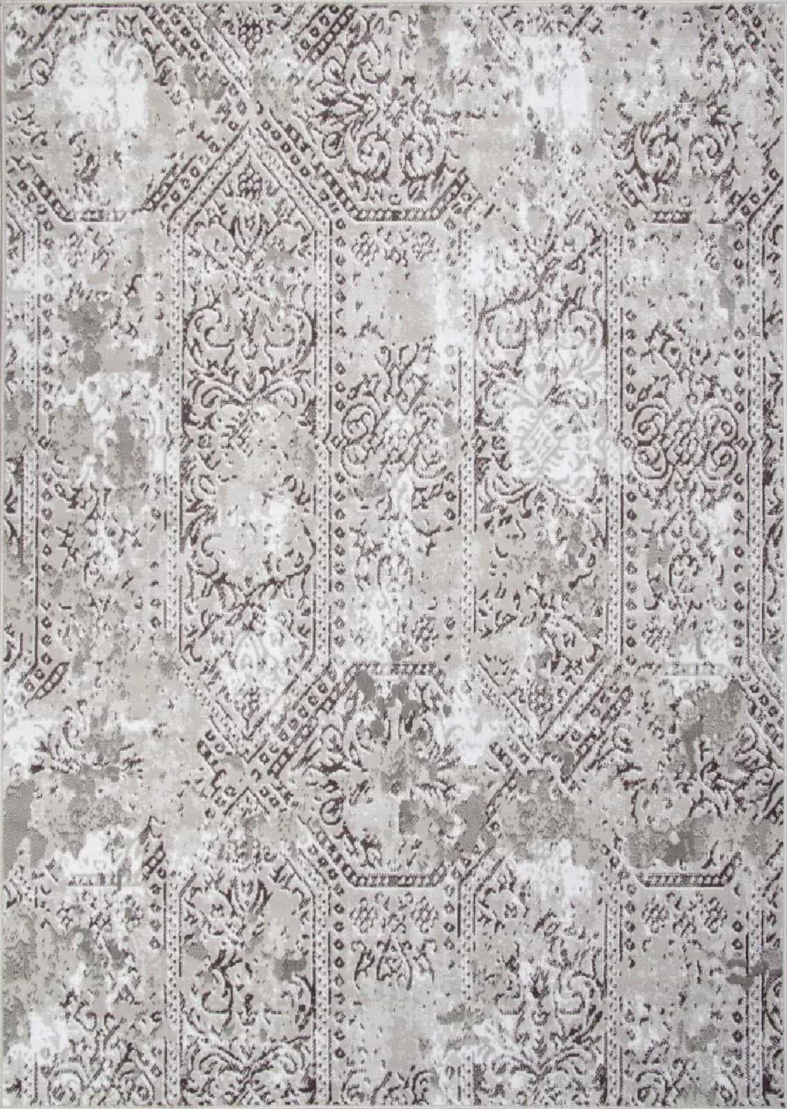 Ковер Ковер Современный MERINOS SILVER F390 GRAY 3x4м