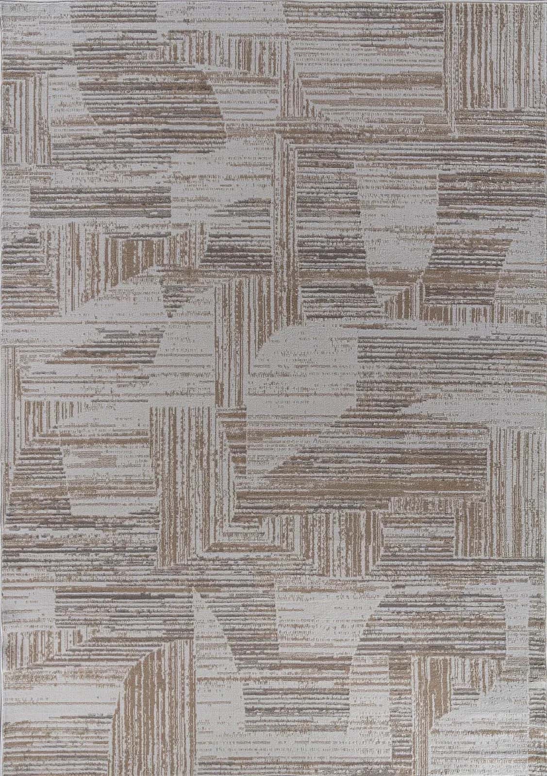 Ковер Ковер Современный AIDIN CARPET PRAGA 06029A TOZ GRI / BEJ 1x3м