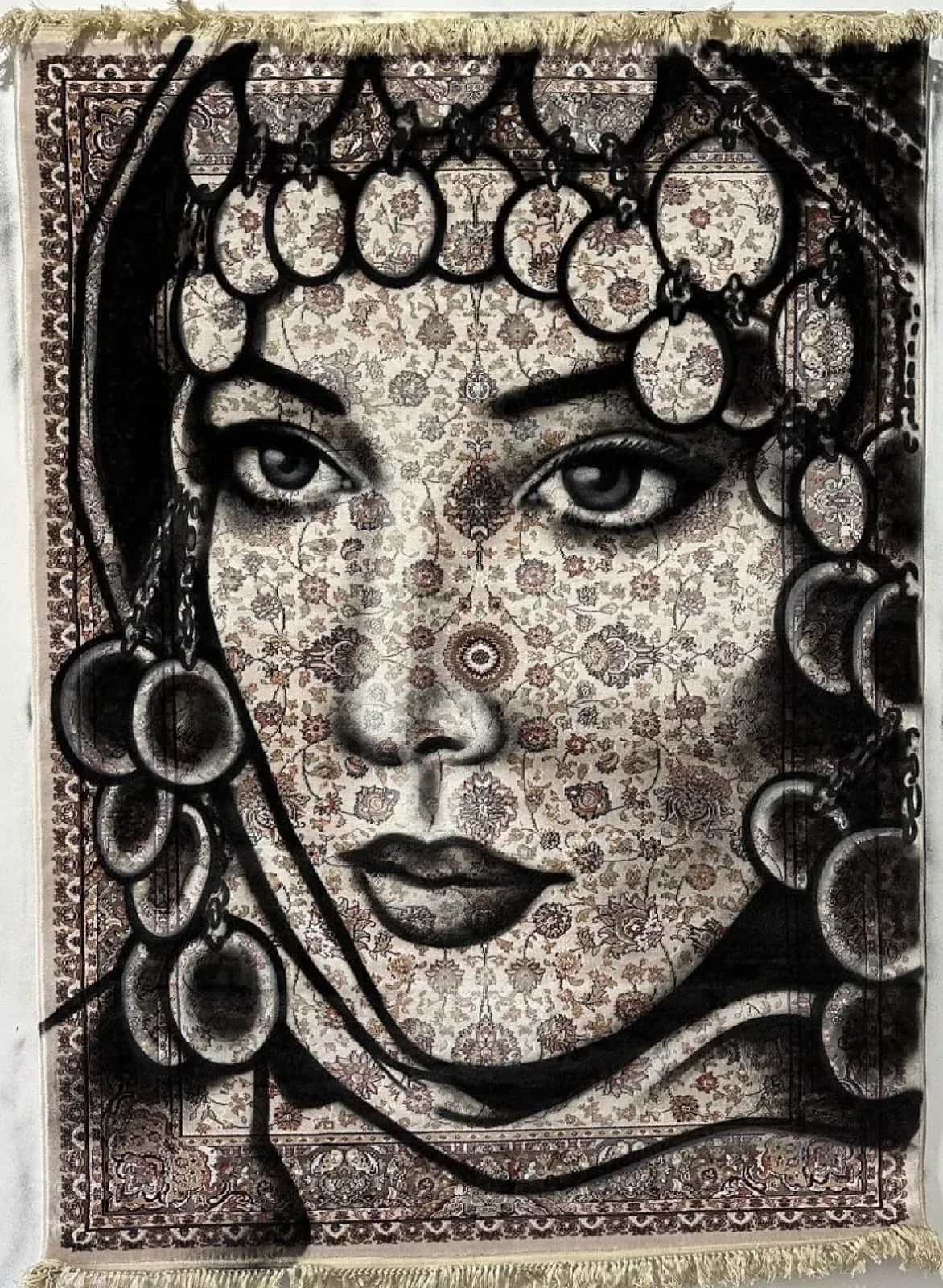 Ковер Ковер ARTWORK PICTURES PC 54 GRAY-BEIGE Портрет 1.6x2.3м