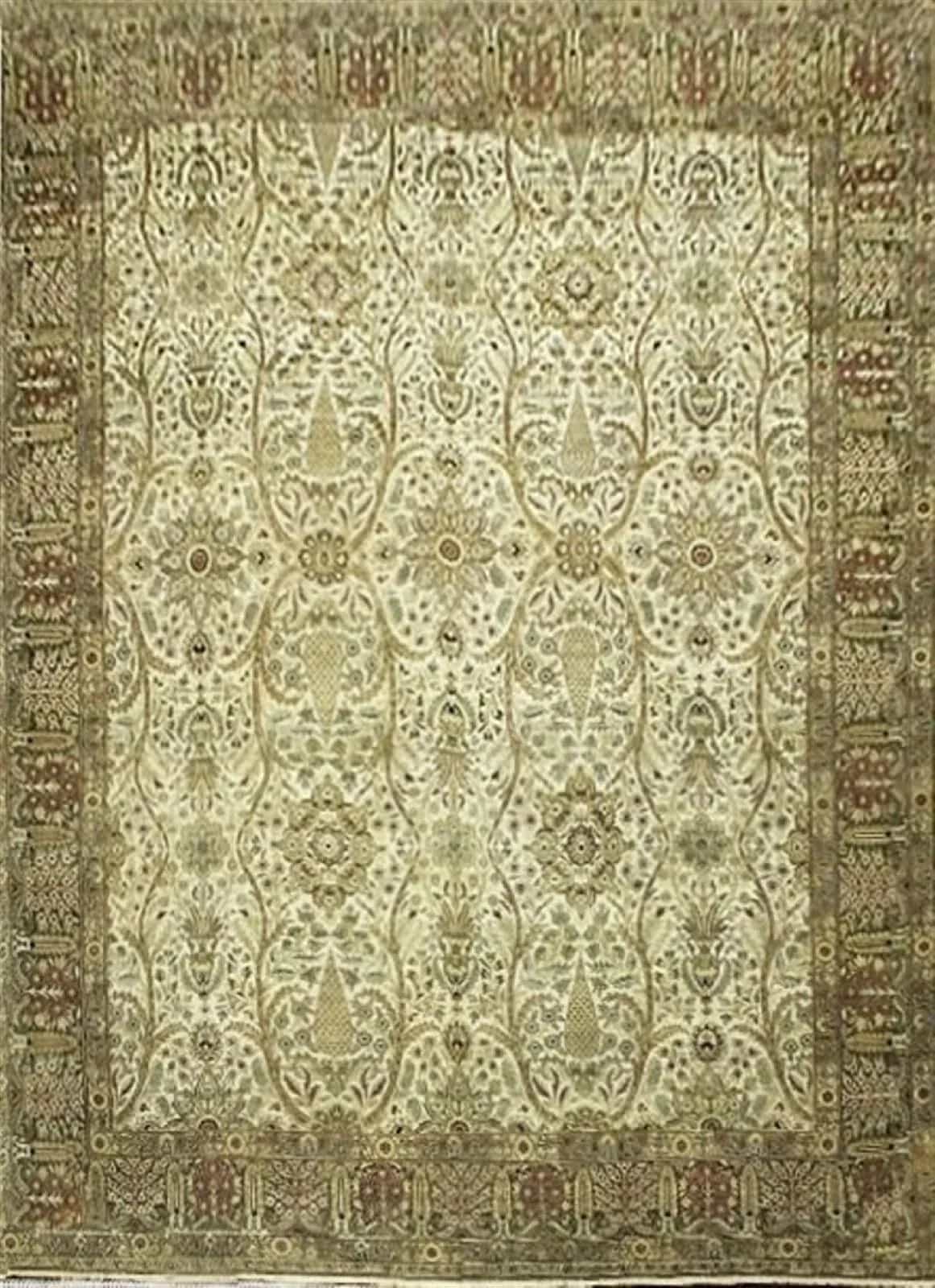Индийский ковер ручной работы Агра 2.75x3.68м