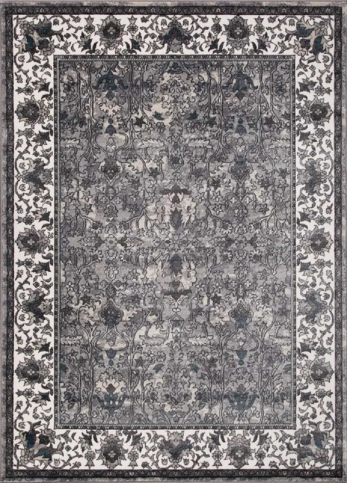 Ковер MERINOS ATLANTIS D741 CREAM-GRAY 2.4x3.4м