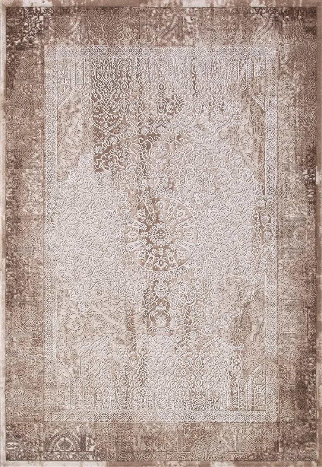 Ковер KARMEN HALI ARMINA 03878B BROWN / BROWN 2.4x5м