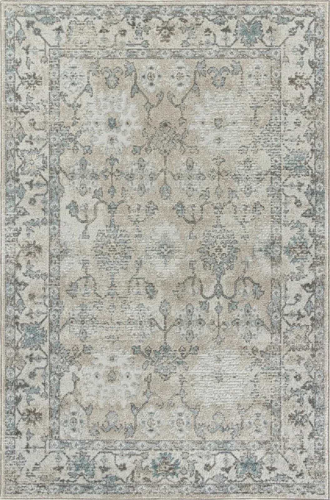 Ковер Ковер MERINOS DONA G021 BEIGE-BLUE 2x2.9м