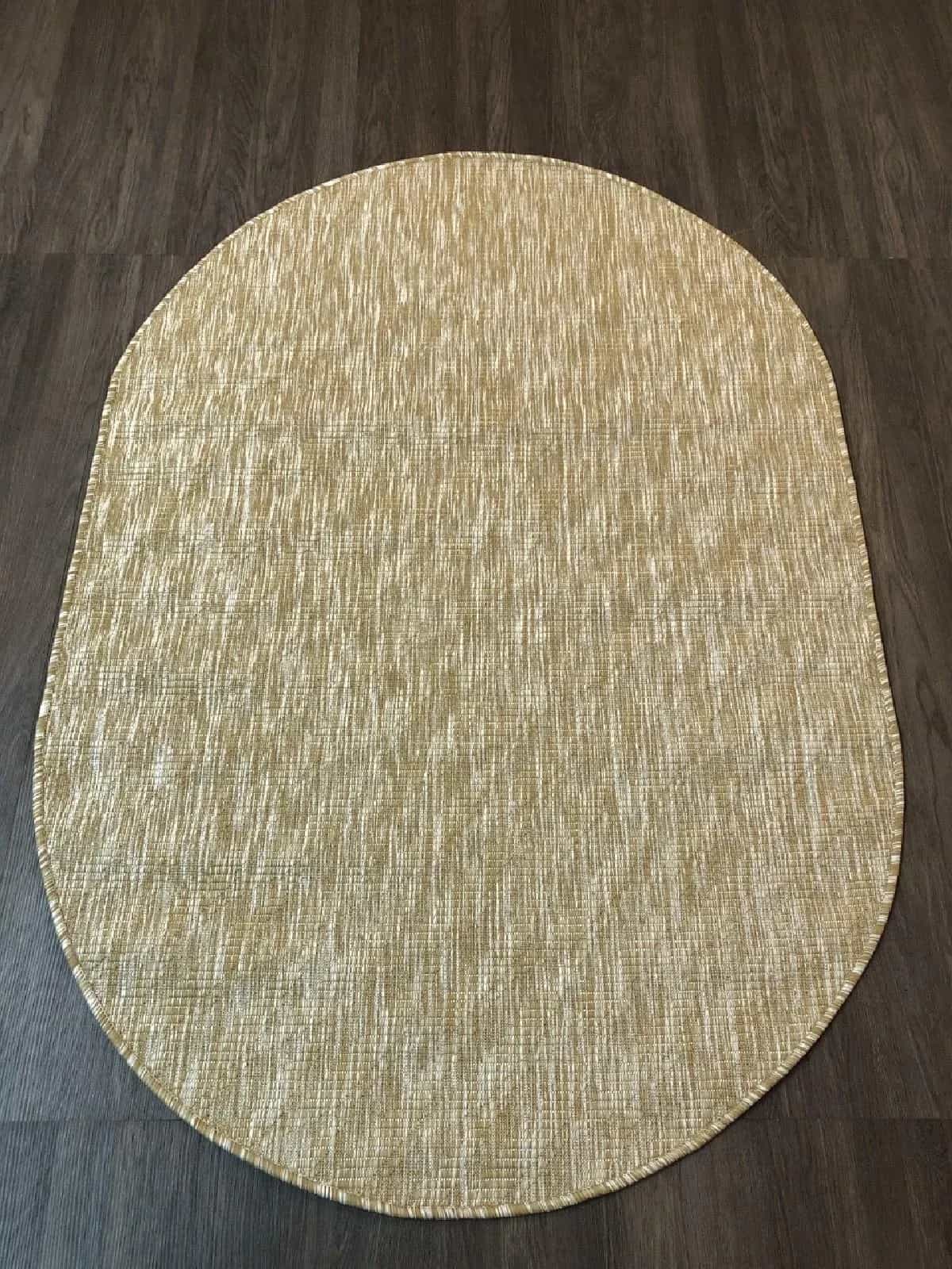 Ковер MERINOS VEGAS S112 BEIGE Овал Овал 1.2x1.7м