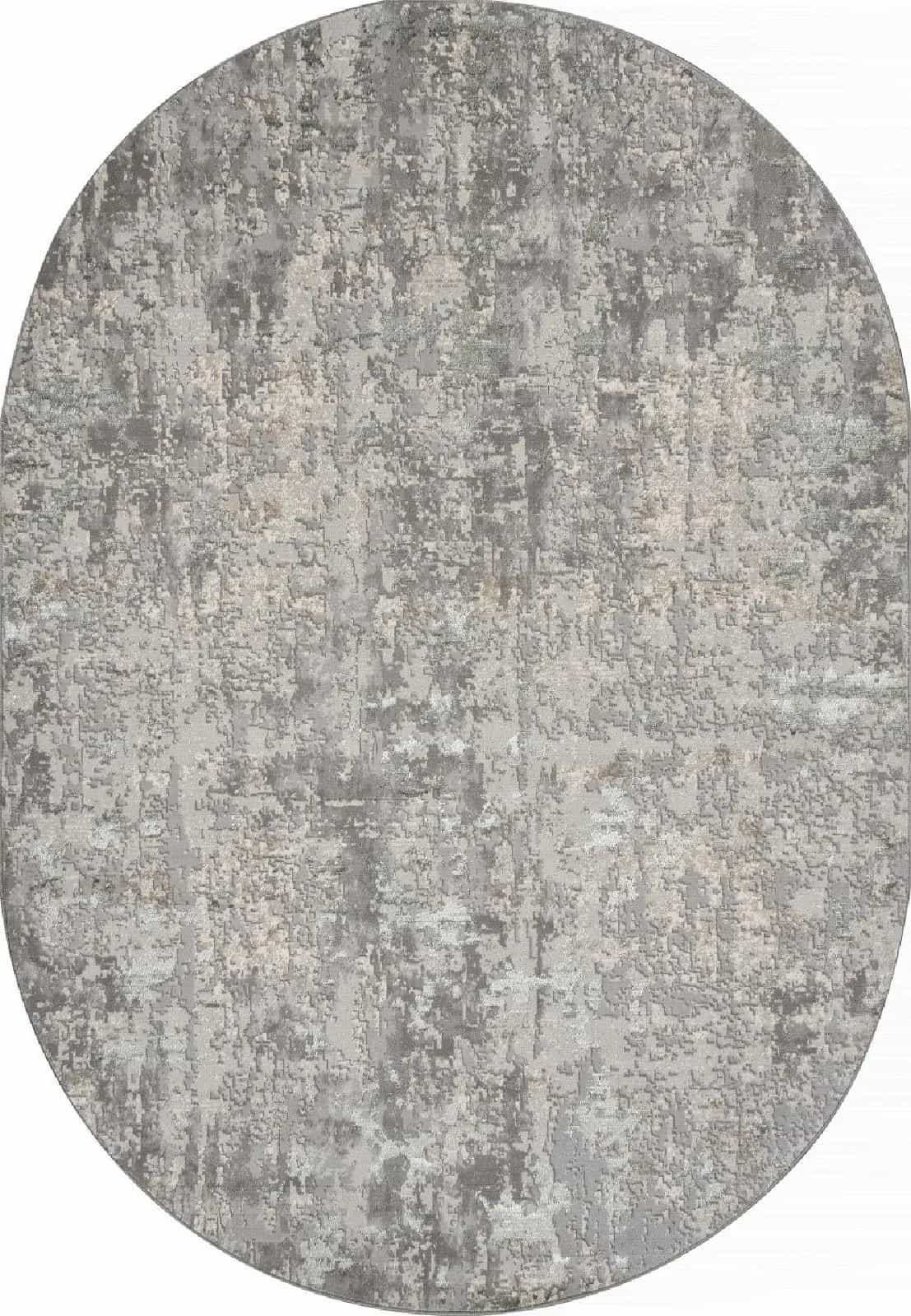 Ковер MERINOS LIMAN F165 CREAM-BLUE Овал Овал 1.6x3м