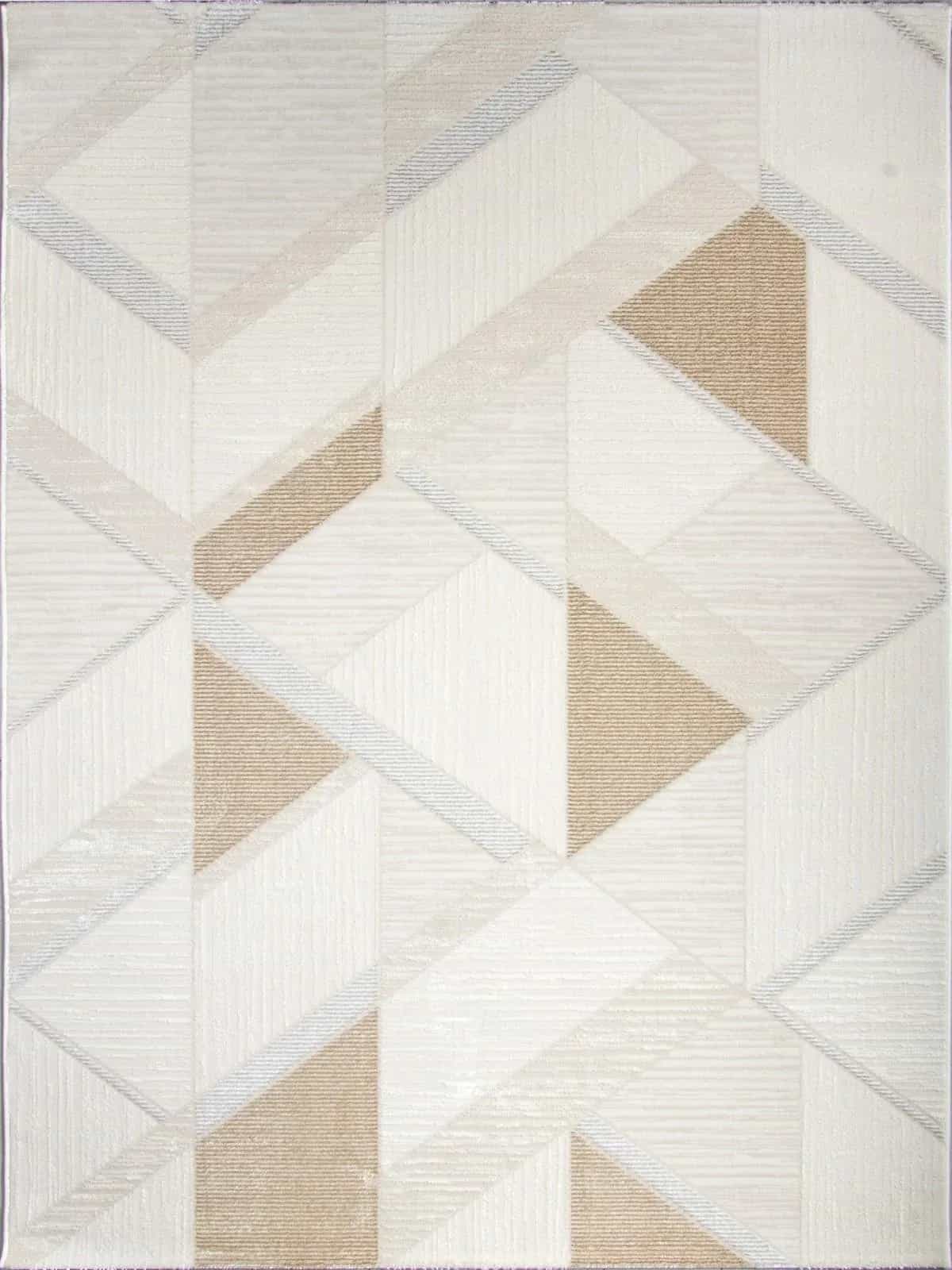 Ковер Ковер ALFA CARPET DALIDA 20802A L.BEIGE / WHITE 1.6x2.3м