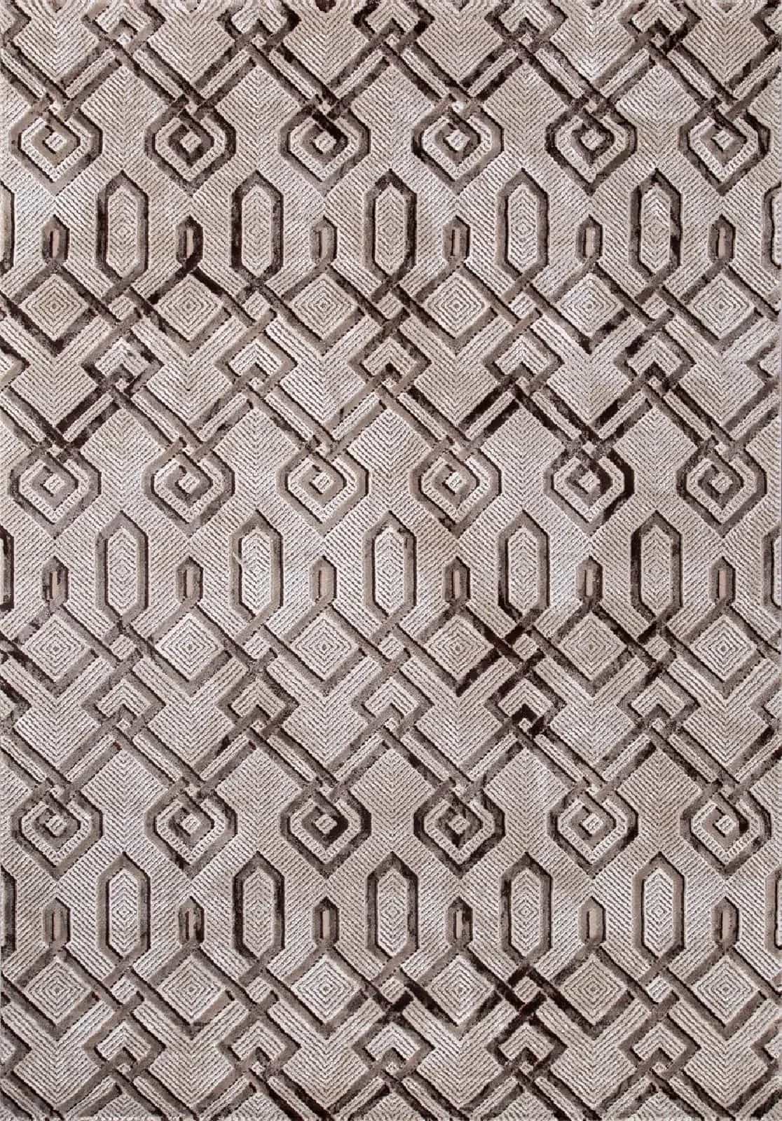 Ковер KARMEN HALI ARMINA 04049B DARK BROWN 3x5м