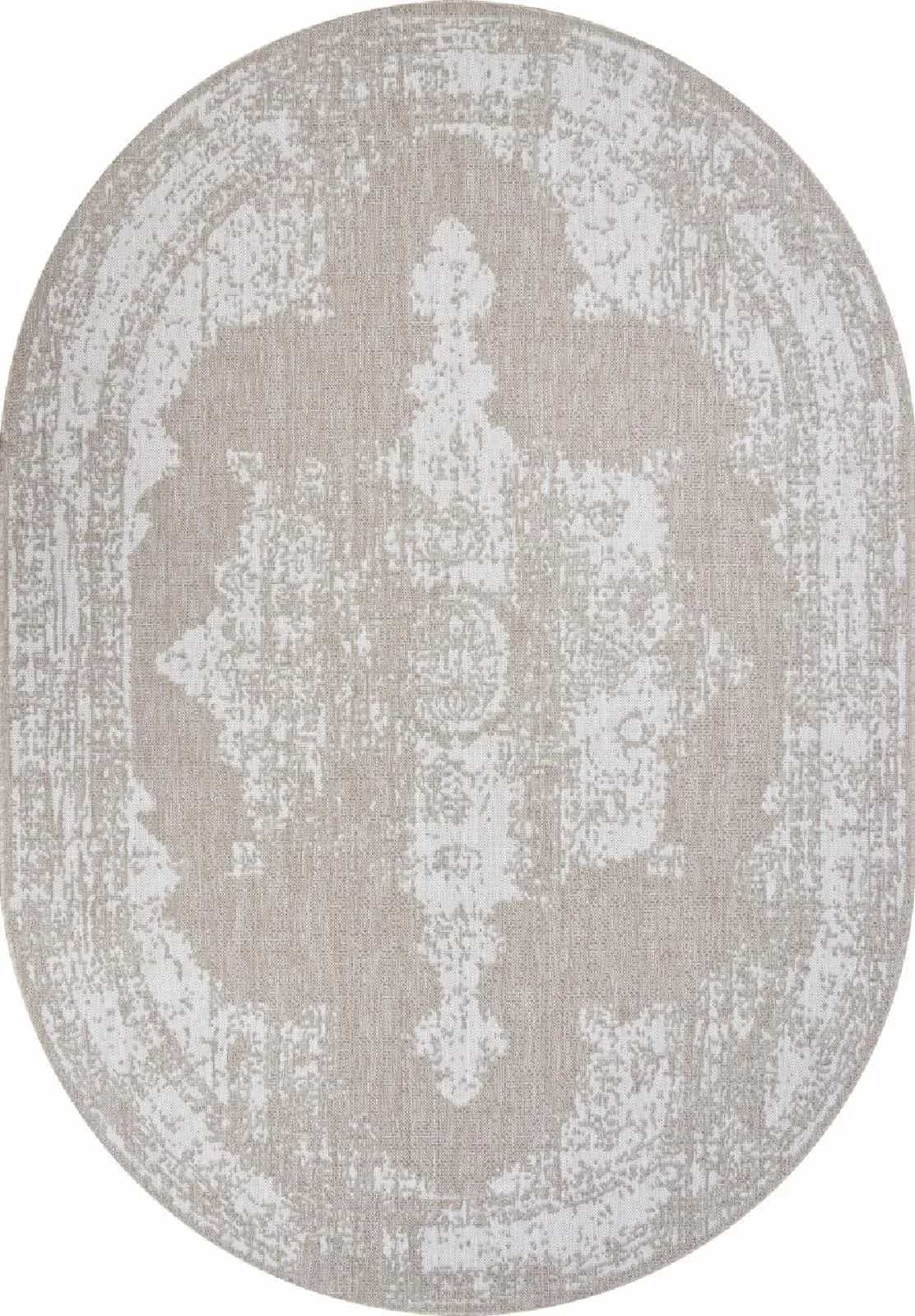 Ковер Ковер Классический MERINOS KAIR s129 BEIGE Овал Овал 2x2.9м