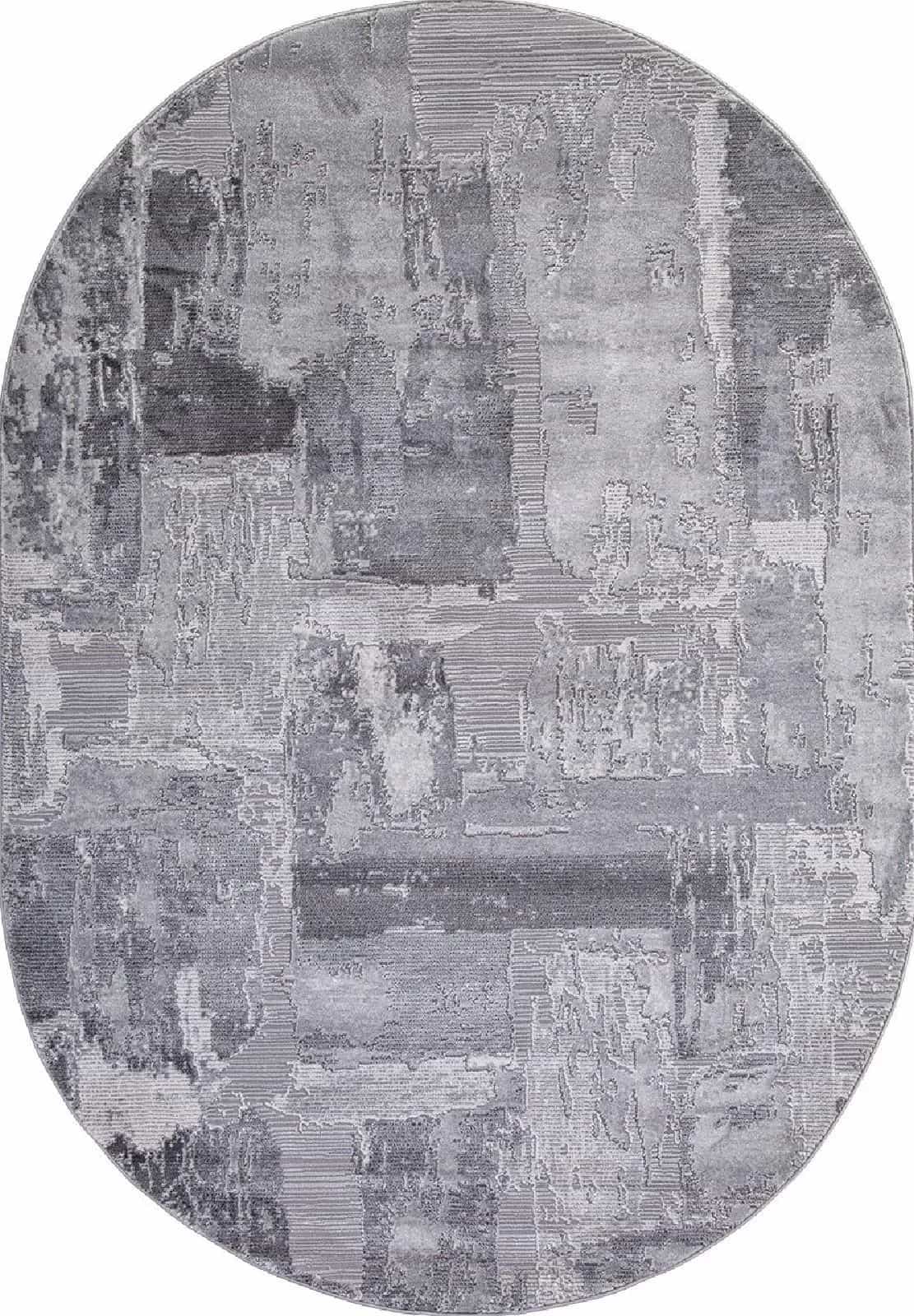 Ковер KARMEN HALI ARMINA 03758A GREY / GREY Овал Овал 3x4м