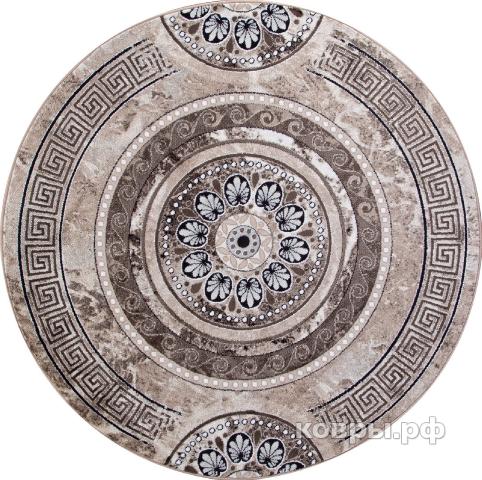 ковер Merinos Valencia Deluxe d300 BROWN Круг — фото 2