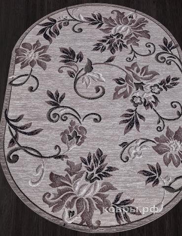 ковер Merinos Silver d353 gray овал — фото 2